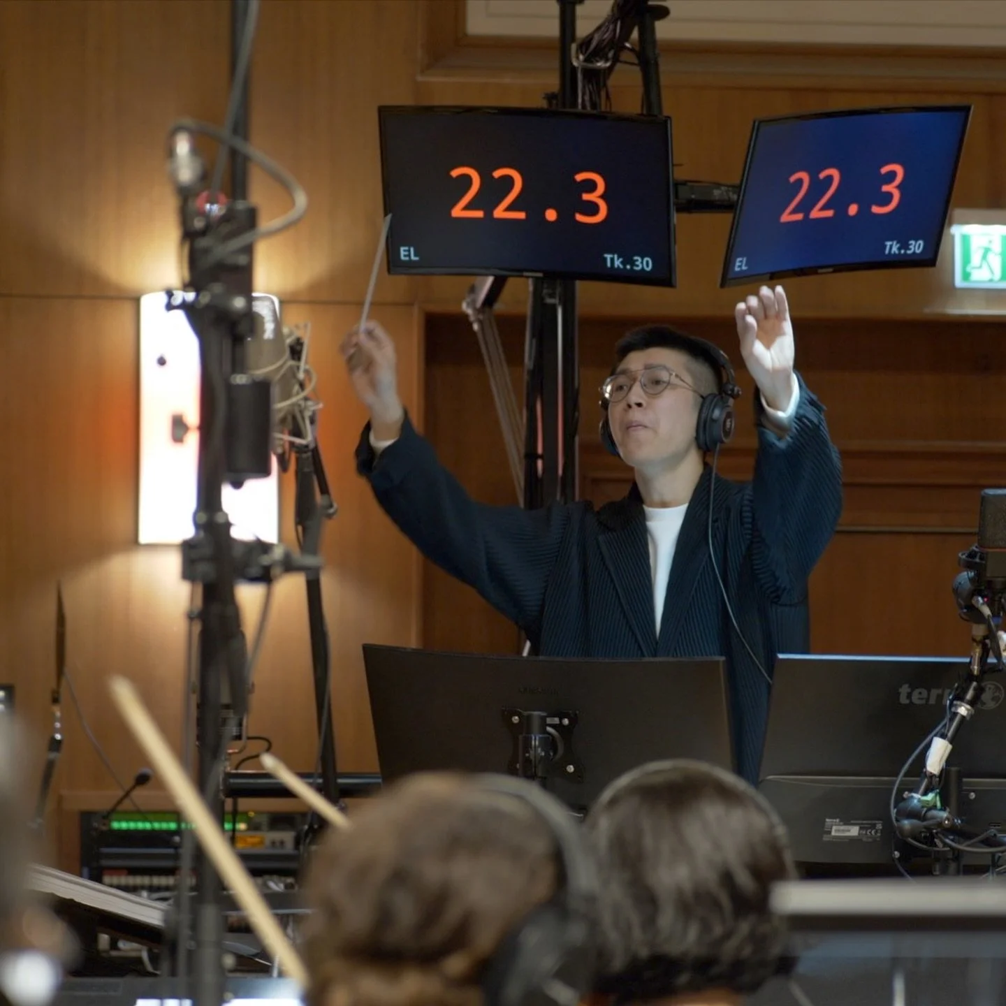 Filmmaking is a team sport! Lot of teammates to thank: @sonymusicsoundtracks for the continued partnership; musicians and staff of @synchronstage ; all 14 trombones from the @pacifictromboneproject, engineers James, @lyon_michael_gossard and @roy.chg