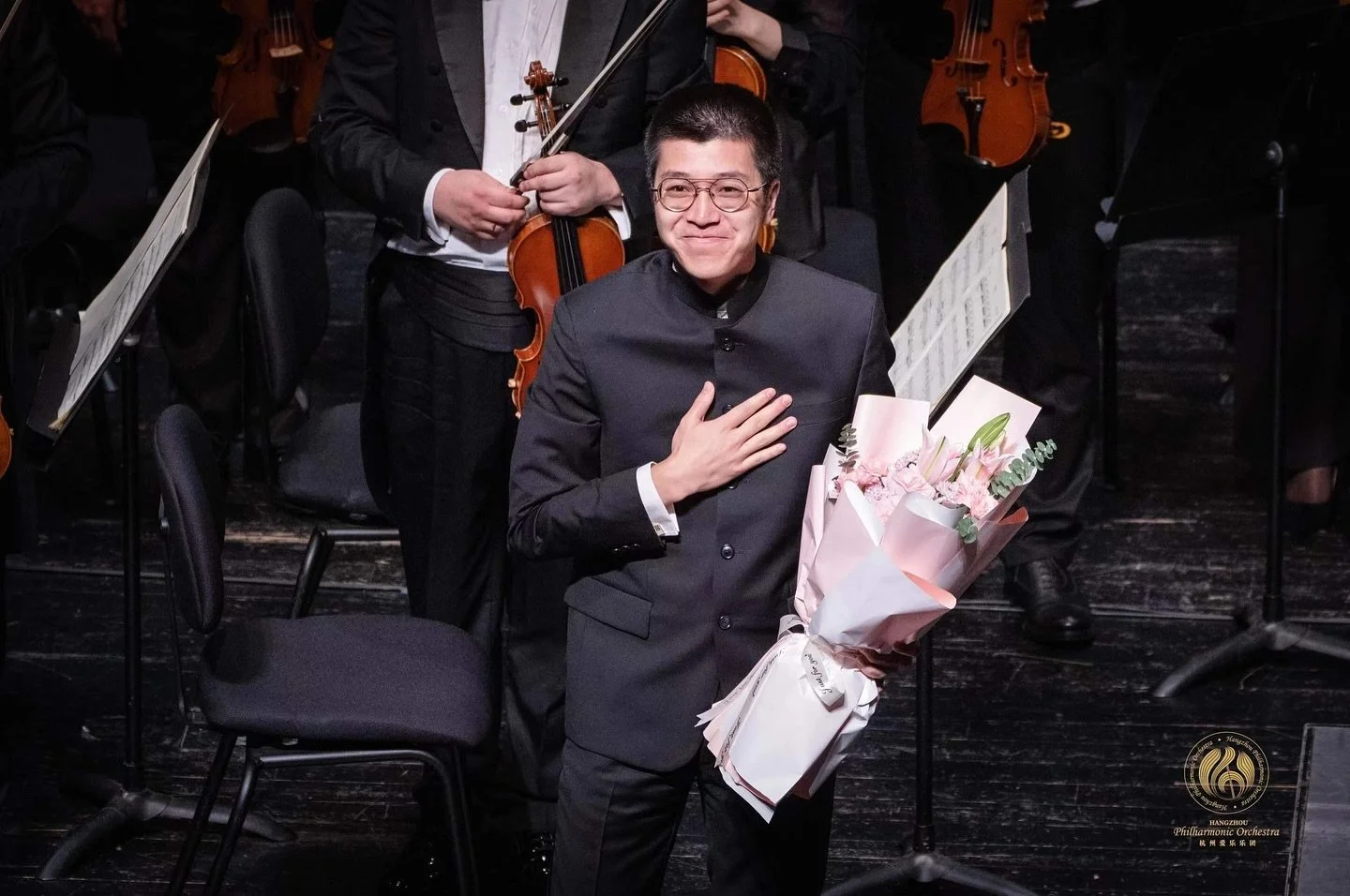 A wonderful time opening Hangzhou Philharmonic&rsquo;s 24/25 season with &ldquo;Wuxia&rdquo; conducted by Yang Yang. Congratulations also to @zhoutiancomposer &lsquo;s double concerto world premiere, performed exquisitely by @noahviolin and @shanshan