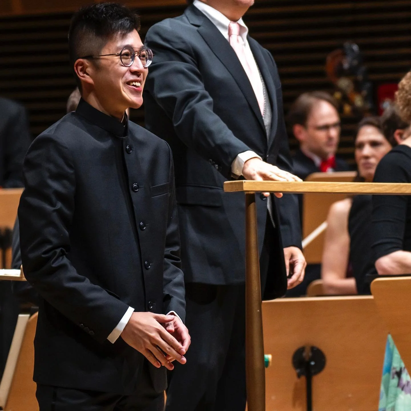 Immensely thankful to @nyphilharmonic and @maestrolongyu for premiering &ldquo;Lunar Overture&rdquo; last week 🙏. A surreal experience and an incredible honor to premiere a work in such a beautiful city. 🙏. Bravo also to @clarajumikang , @zhoutianc