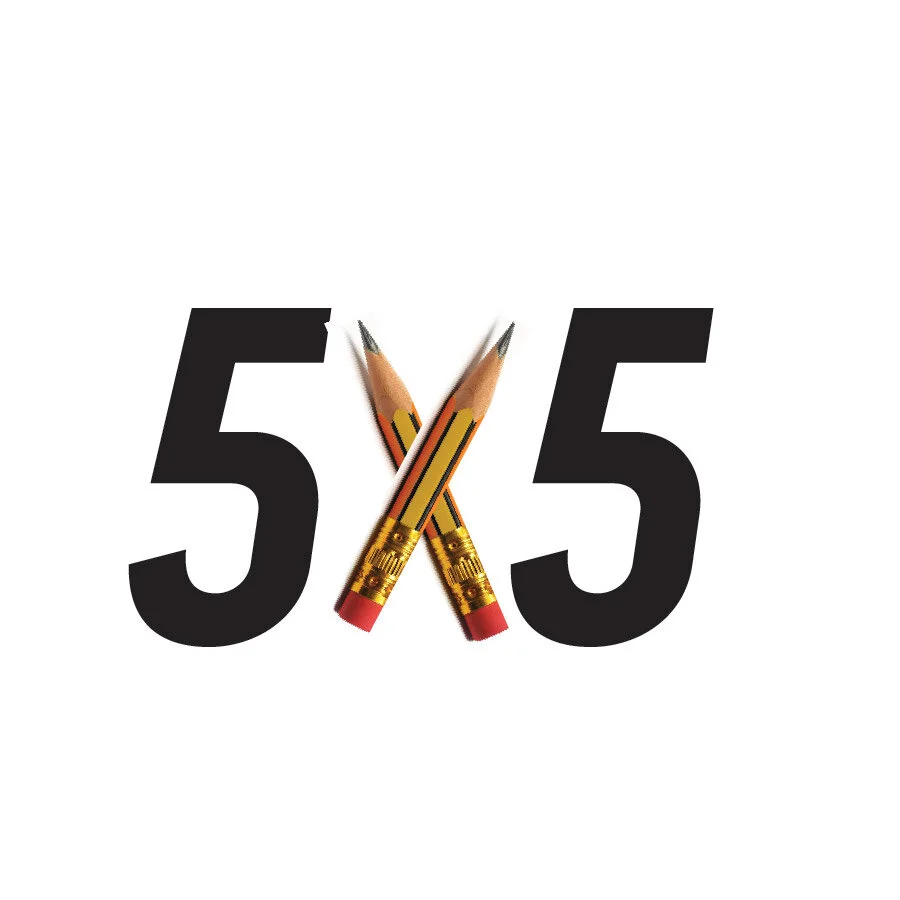 5 preachers, 5 minutes each. 9:00am and 10:45am