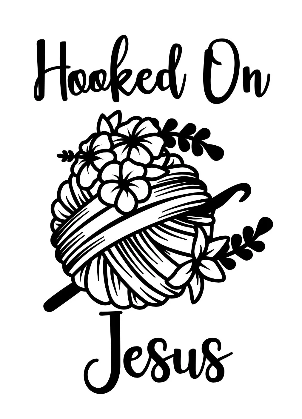Hooked On Jesus-Knitting and Bible Study