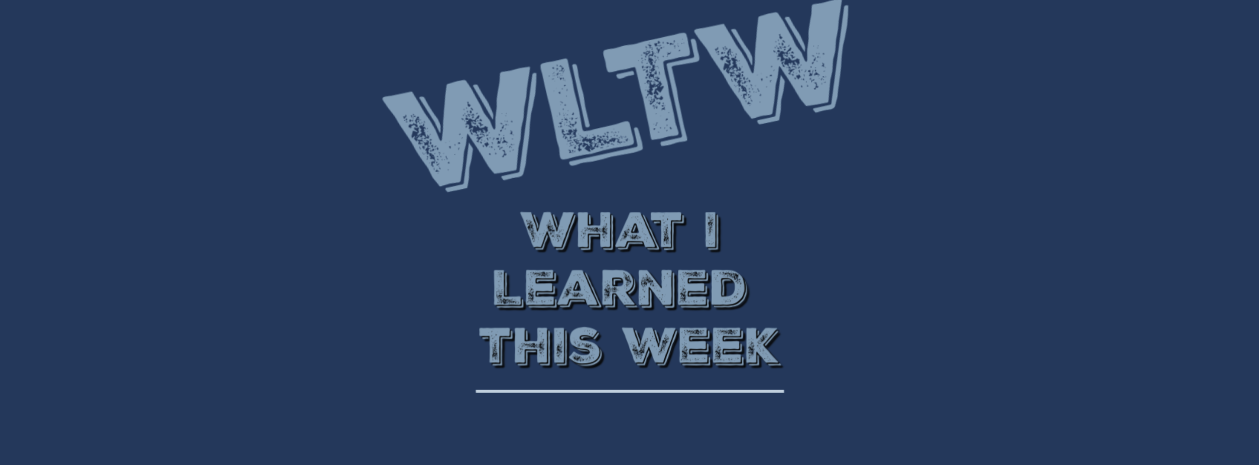 IG Live: What I Learned This Week - Special Guest