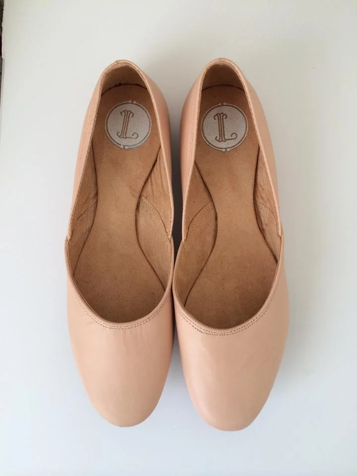 MAYA- Nude Leather