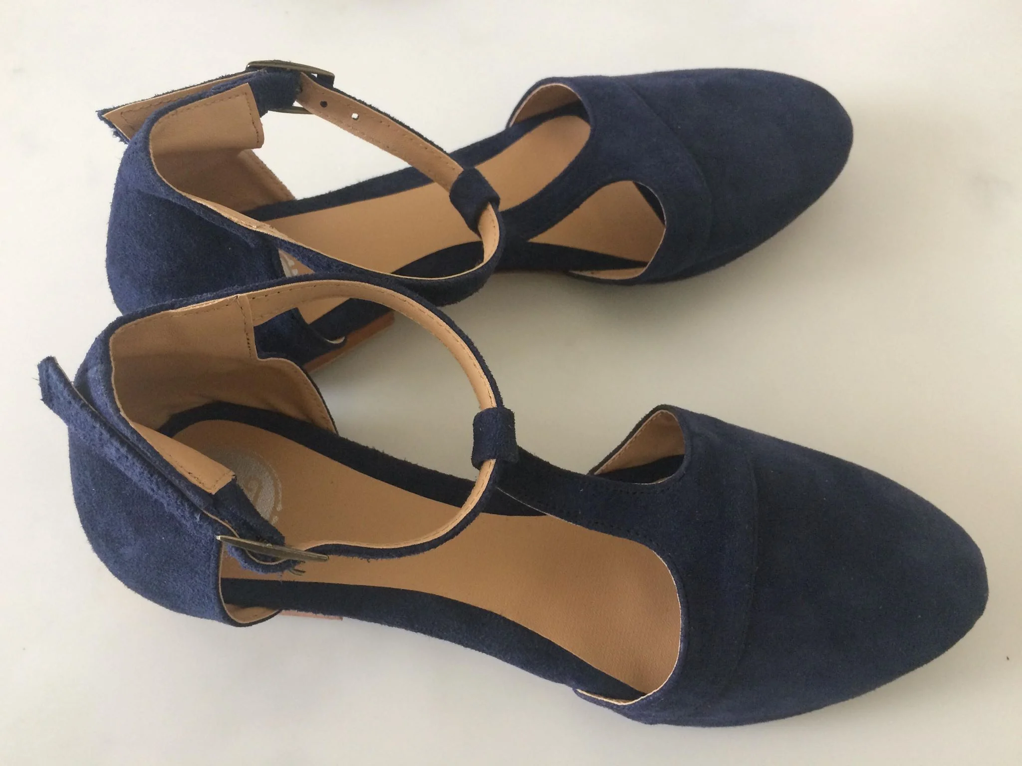 LACEY- Navy Suede