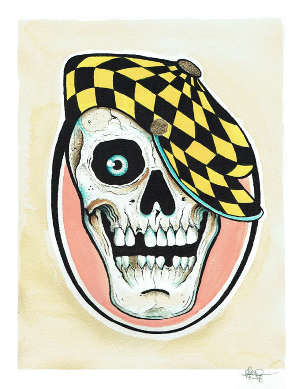 Jeffery-Page-Taxi-Driver-Watercolor-Skull-Los-Angeles-Shop-Web.jpg