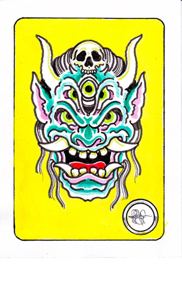 14.5x7.Jeffery.PageLos.Angeles.Series.Mask.Demon.jpg