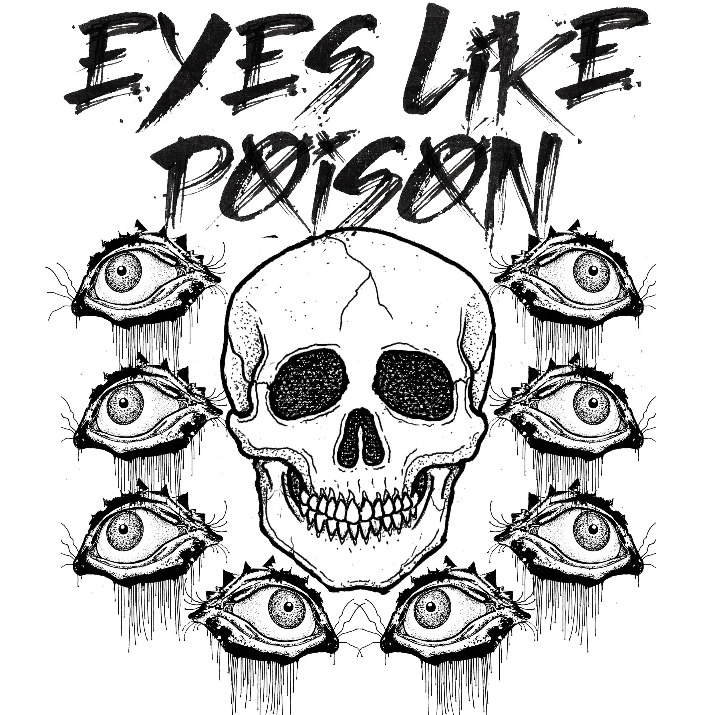 5x5.Square.Eyes.Like.Poison.Jeremy.Lantz.Jeffery.Page.South.Bay.Eye.Poison.Skull.Eyes.jpg
