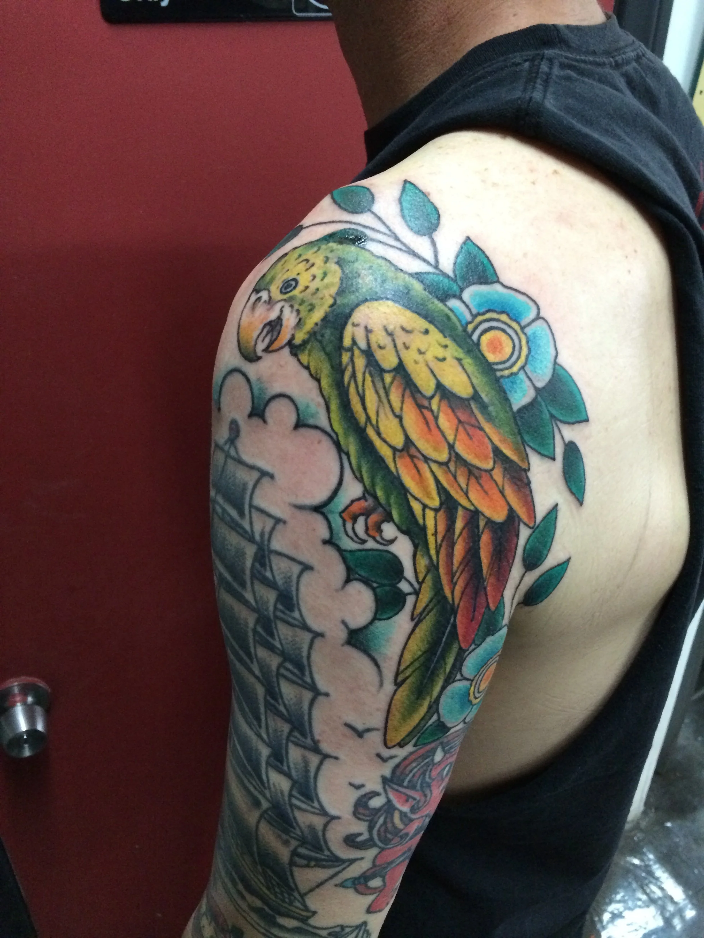 Done on Billie Ellish tour manager and Guitarist for True Rivals Trevor One Eye Jackson San Diego at California Gold