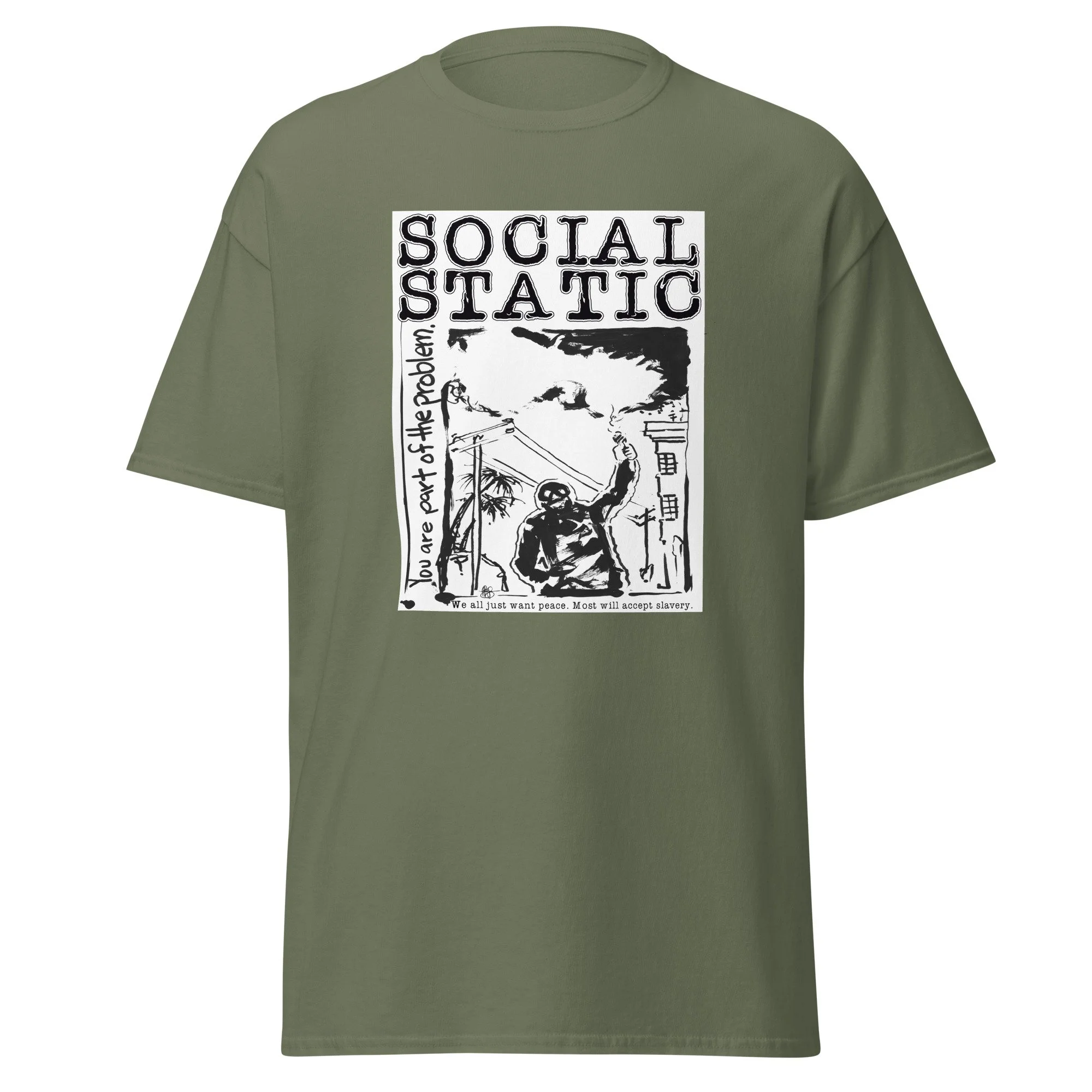 unisex-classic-tee-military-green-front-6a0a60b046016.jpg