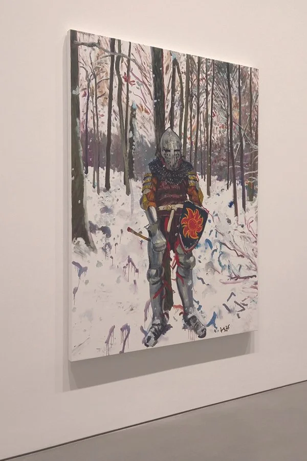 Painter John ©2026 Liu Xiaodong Lisson Gallery Los Angeles, CA the Host John Macintyre photo by Jeffery Page