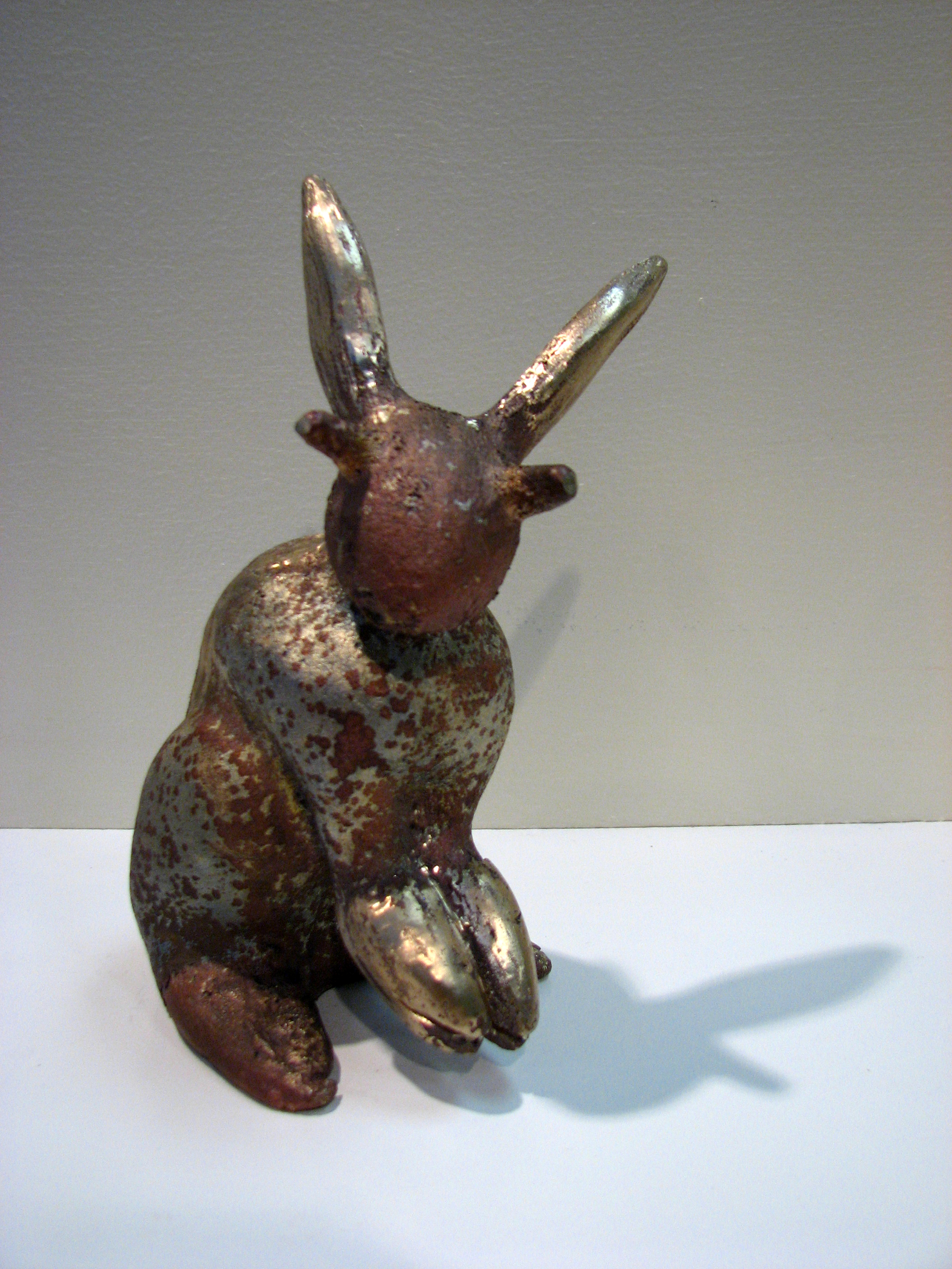  "Crabbit"  cast bronze  9' x 4" x 4"  2008 