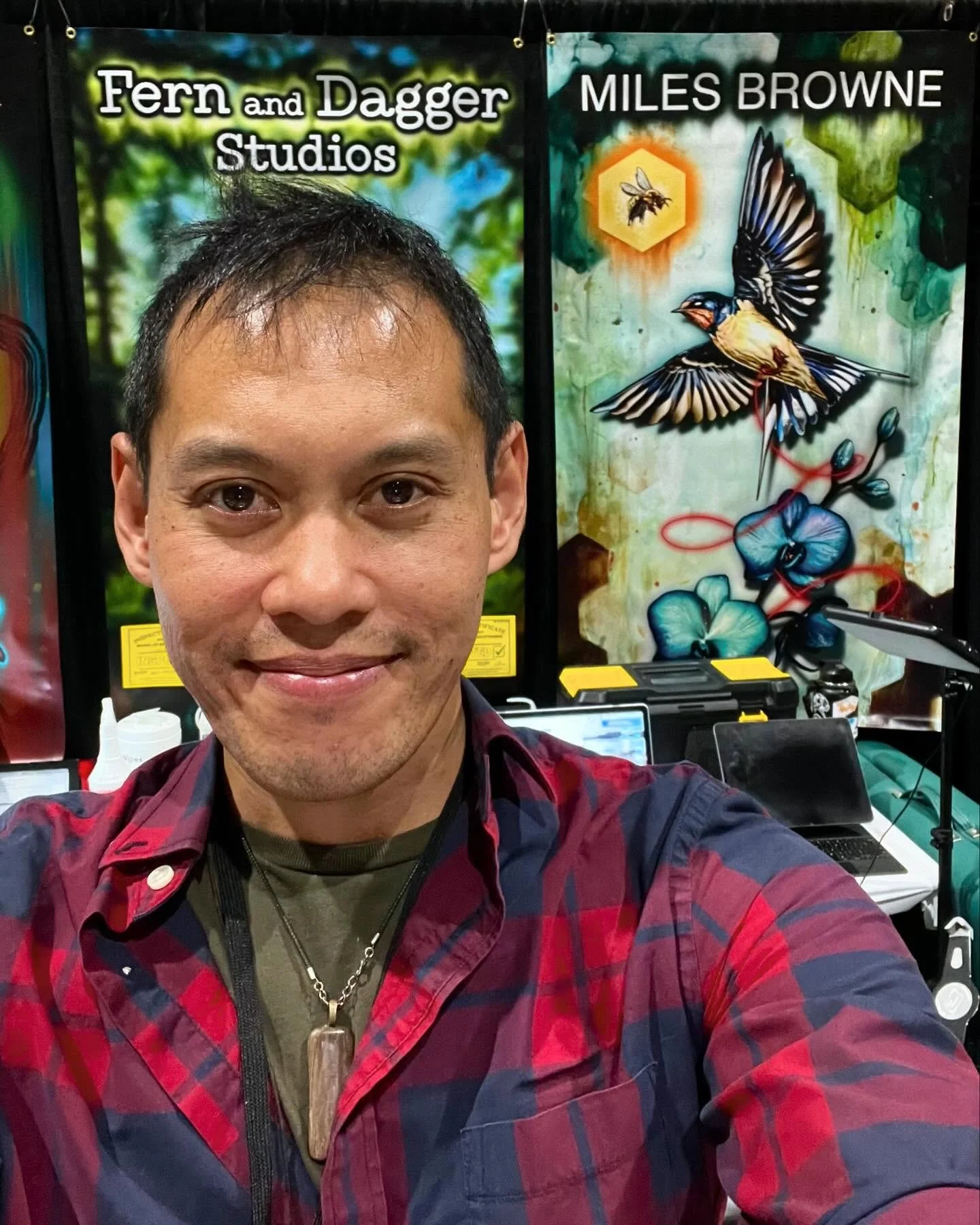 We&rsquo;re excited to be at the Portland Tattoo Expo! 

Nathan and I will be here through the weekend.  Come say hi, ask us questions, or get tattooed!

We&rsquo;re available and have a lot of flash designs to choose from.

@portlandtattooexpo