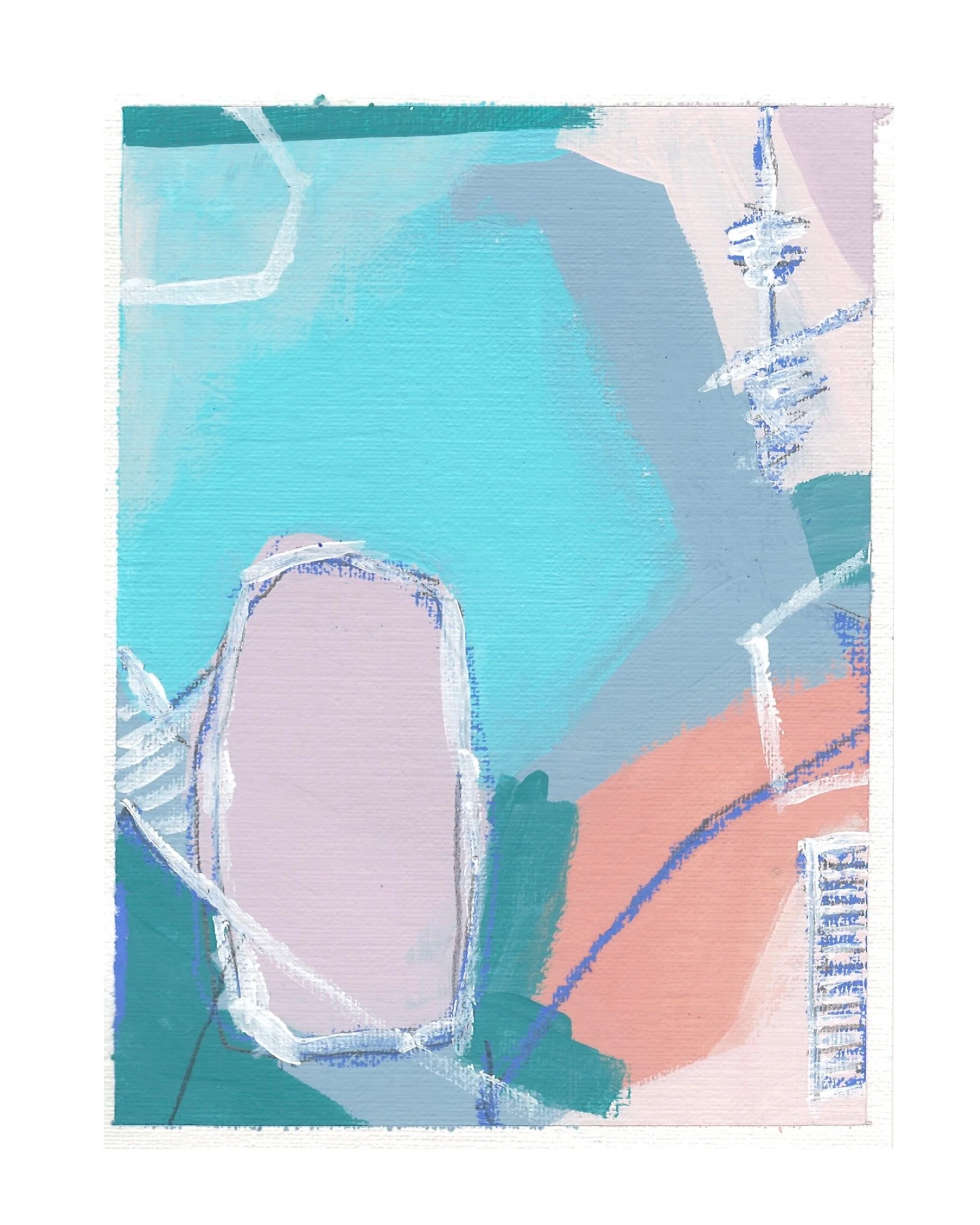 Mini Abstract Series 2 by Golbou Rad Art
mini art, abstract painting, artist, abstract art, golbou rad, women artists, affordable art, acrylic painting, minimal art, mixed media