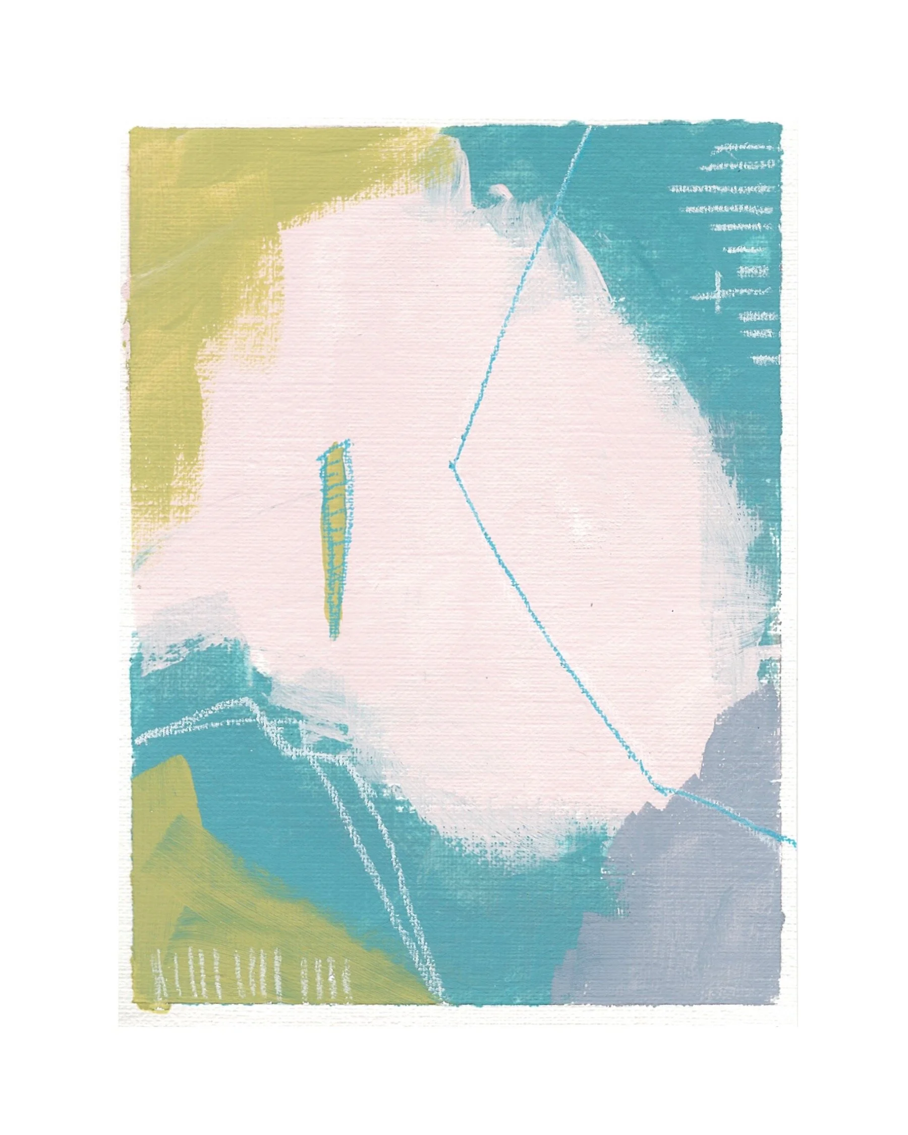 Mini Abstract Series 6 by Golbou Rad Art
mini art, abstract painting, artist, abstract art, golbou rad, women artists, affordable art, acrylic painting, minimal art, mixed media