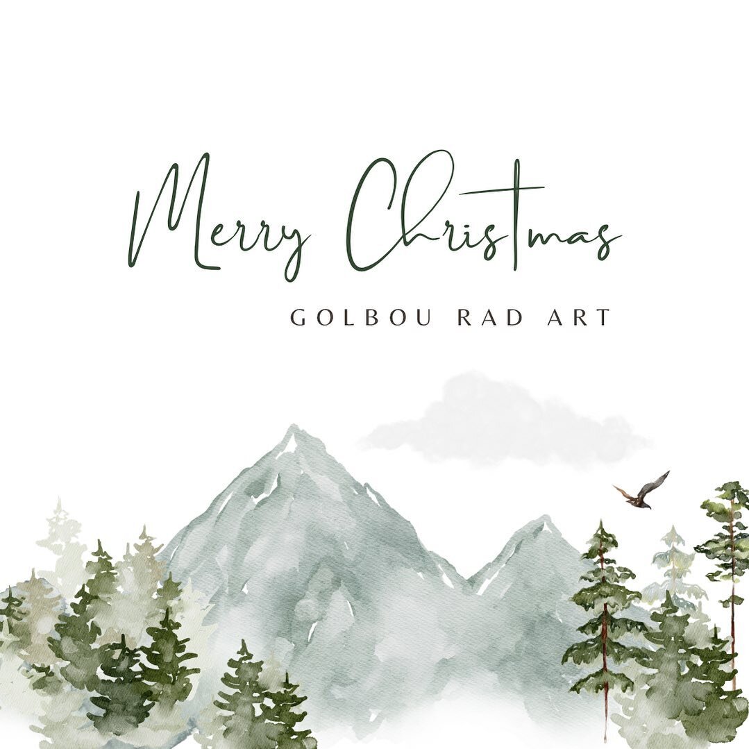 Happy Holidays! Exciting artwork coming soon! 

PS: this artwork is available for sale as greeting cards and prints. See link in bio. 🎄🗻⛰️🏔️ (without the text or with custom text)