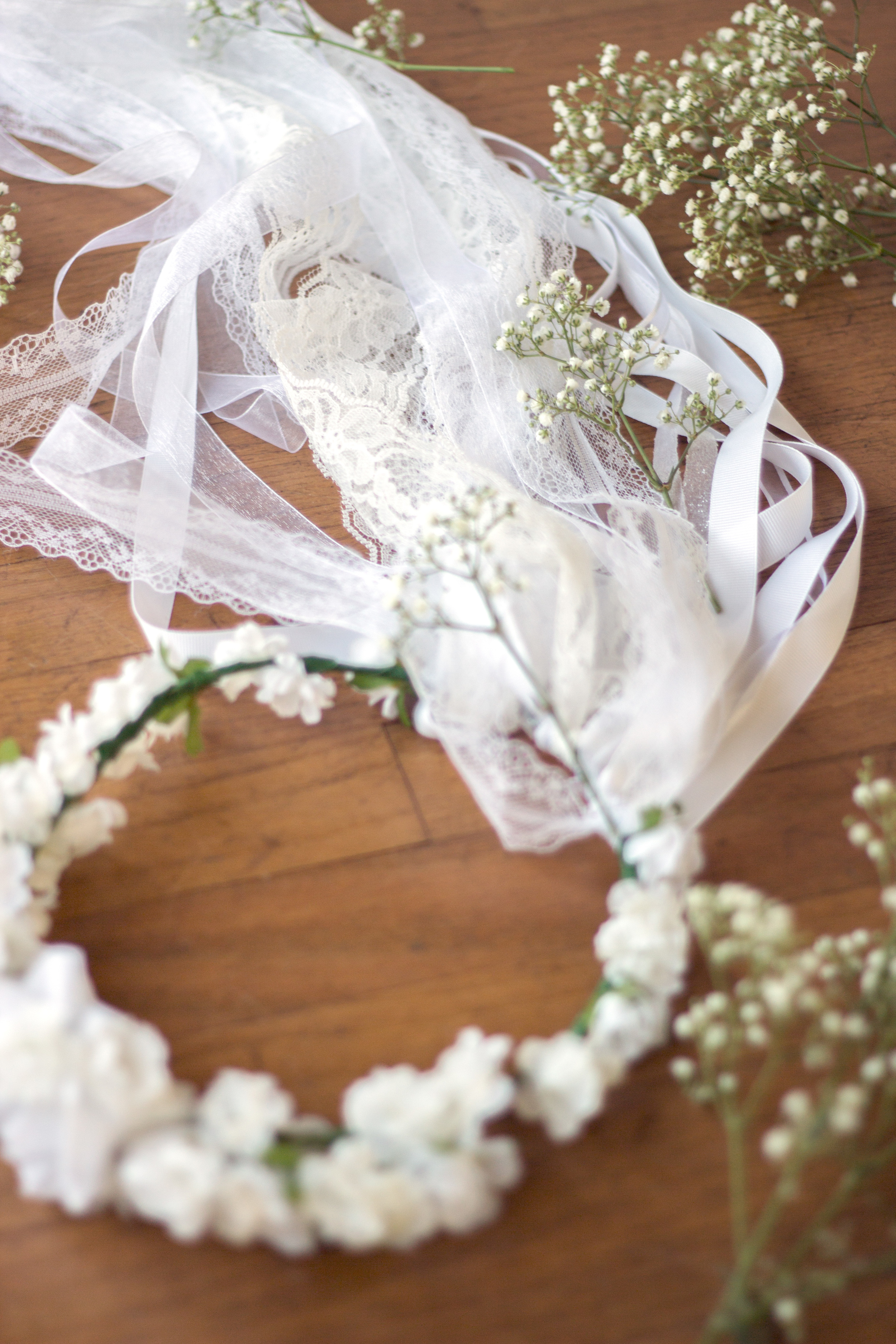 The Bridesmaid Season: DIY Flower Crown Veil — With Michelle Kim
