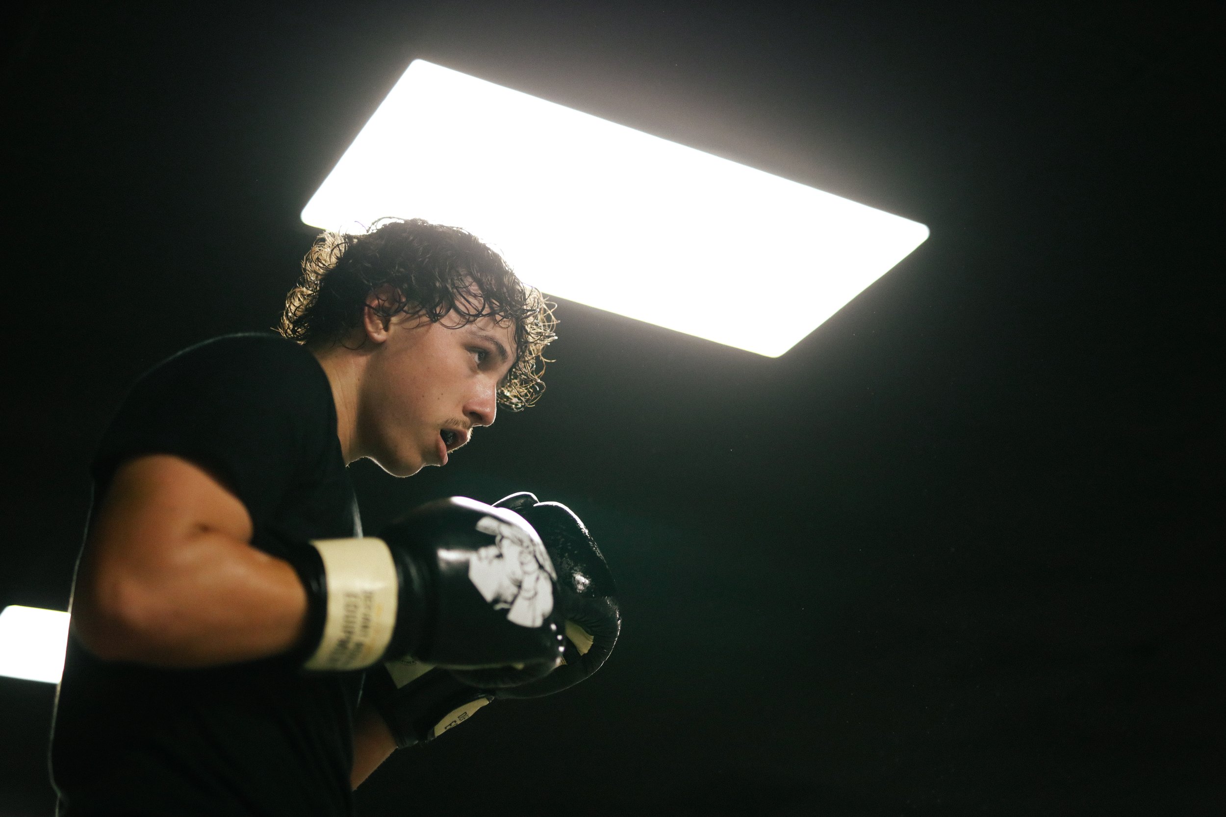 fighter portrait sparring