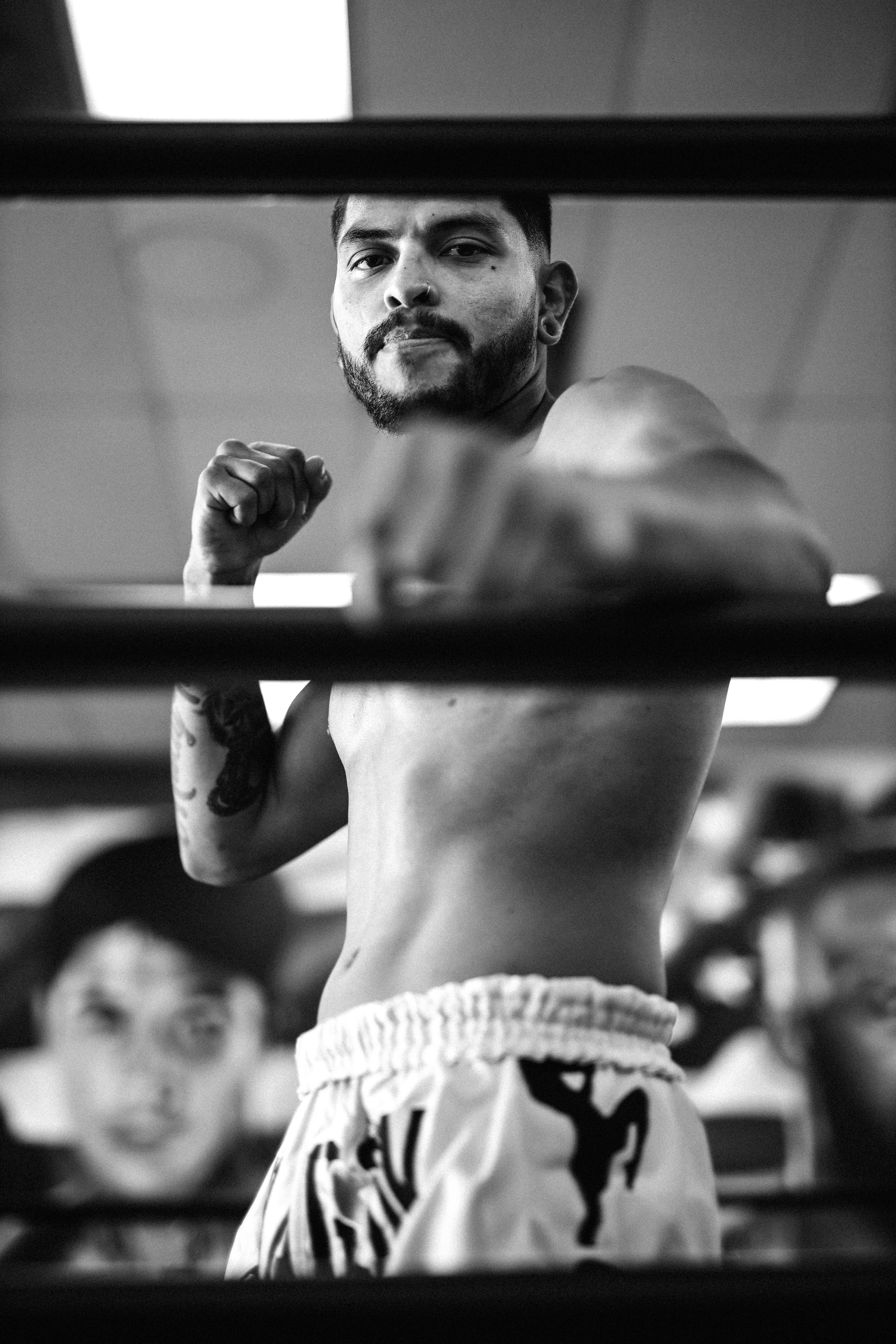 combat fighter fight portrait