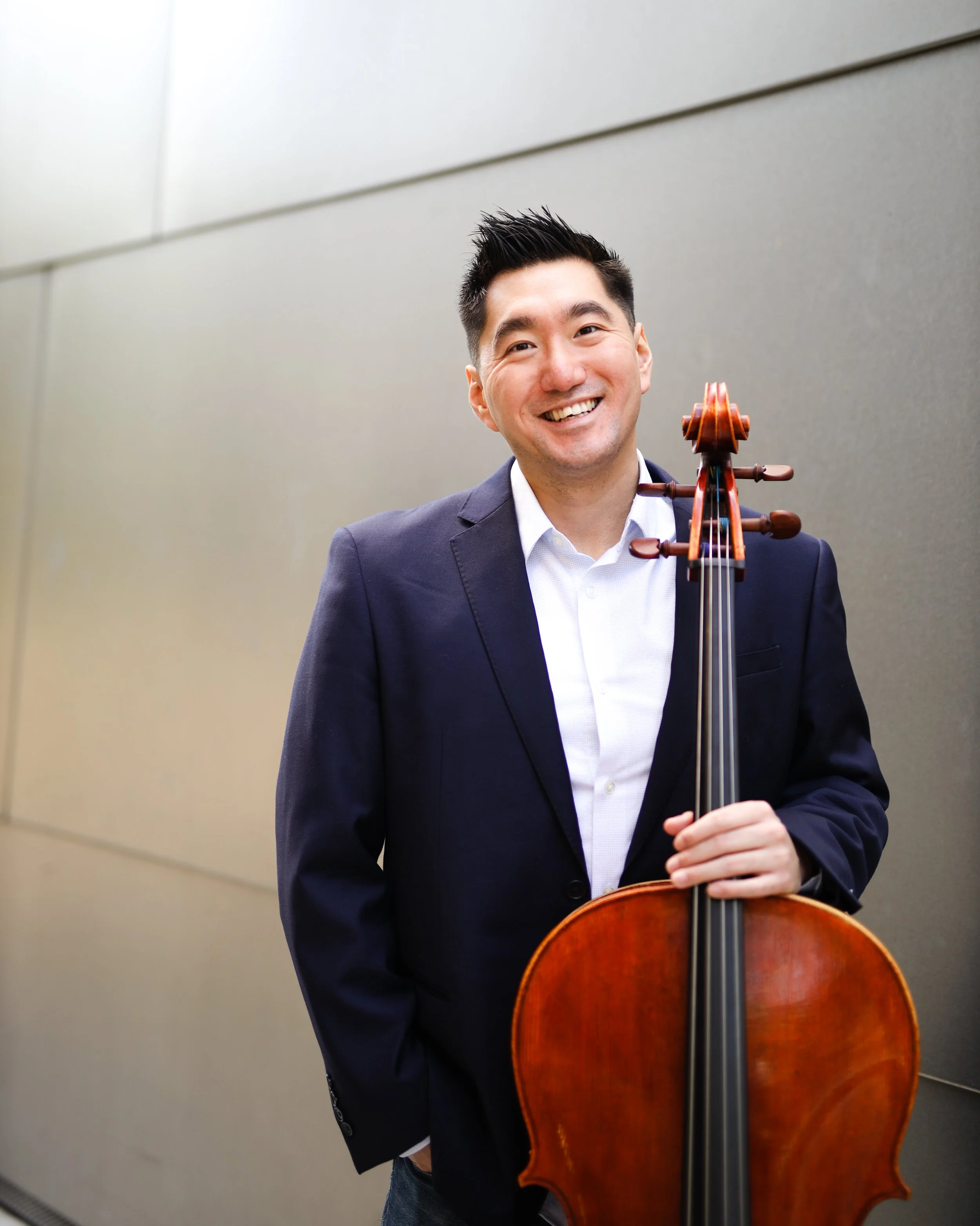 cellist head shot