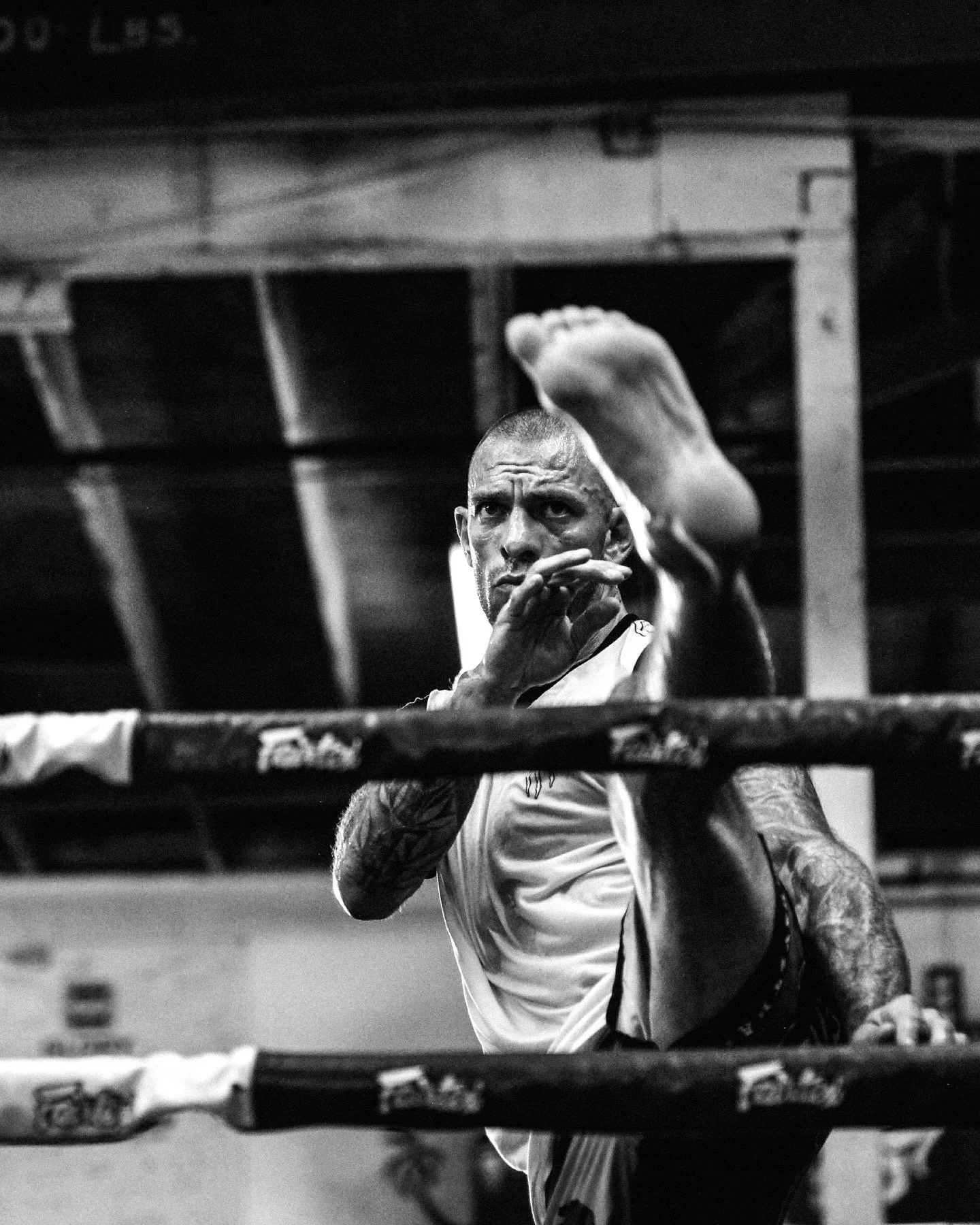 joe schilling at the yard muay thai