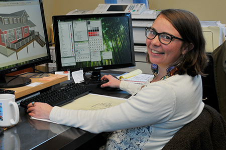 Brenda Zirkelbach , Architect in Training Brenda joined the team here at Haven in 2014 and has since become an integral part of our staff. Brenda has a passion for the outdoors and has “always loved the rain” which should only help her as she continues to acclimate to her new NW Wa lifestyle! Brenda is a highly skilled Technician who will make an exceptionally talented architect.