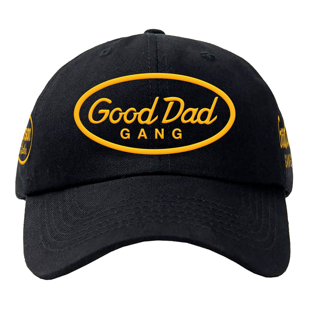 GDG x VANSON DAD HAT (BLACK & GOLD)