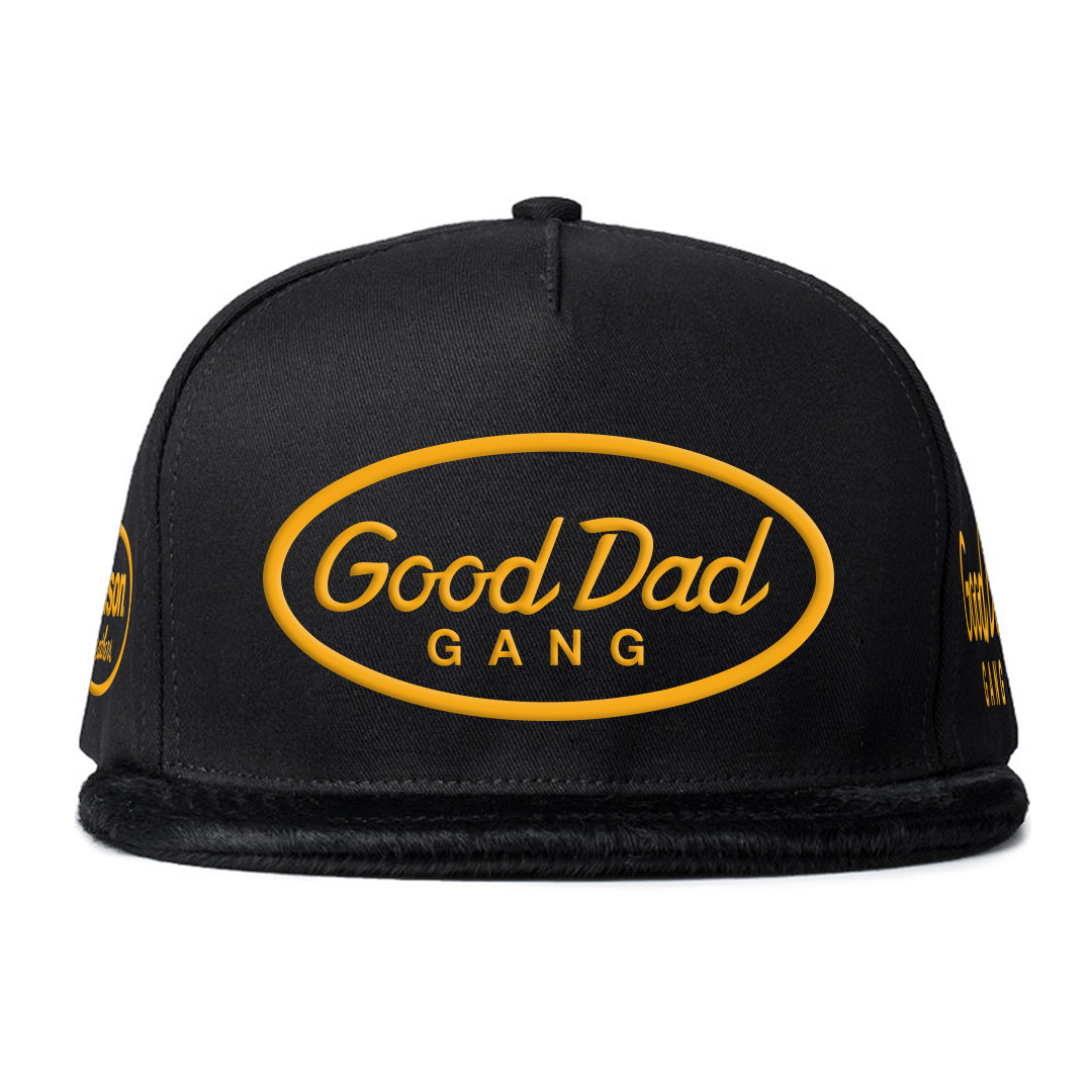 GDG x VANSON SNAPBACK (BLACK & GOLD)