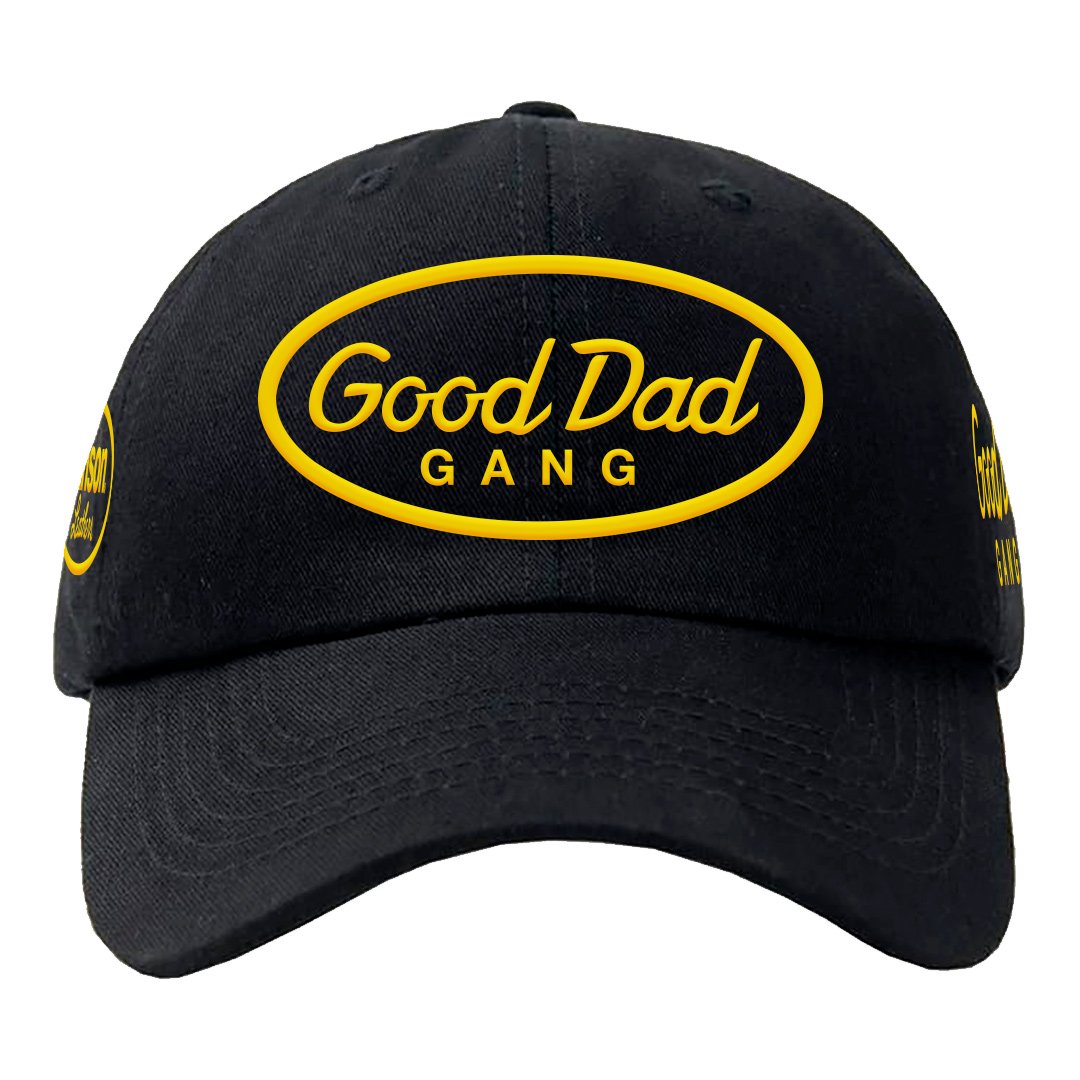 GDG x VANSON DAD HAT (BLACK & YELLOW)