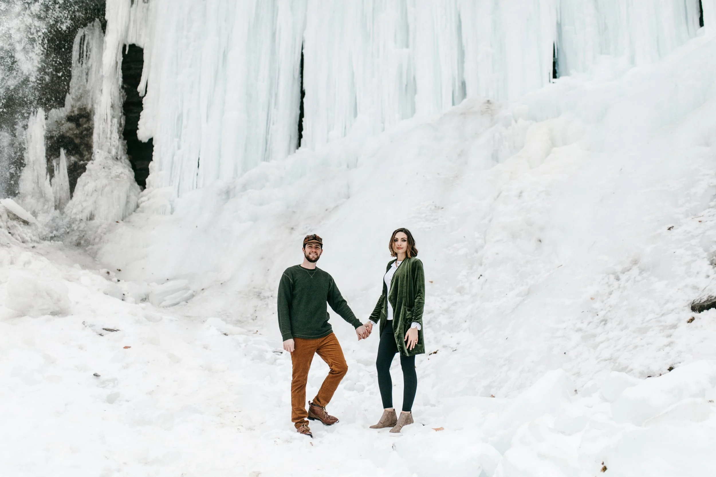 Taylor + Steve // Minnehaha Falls 