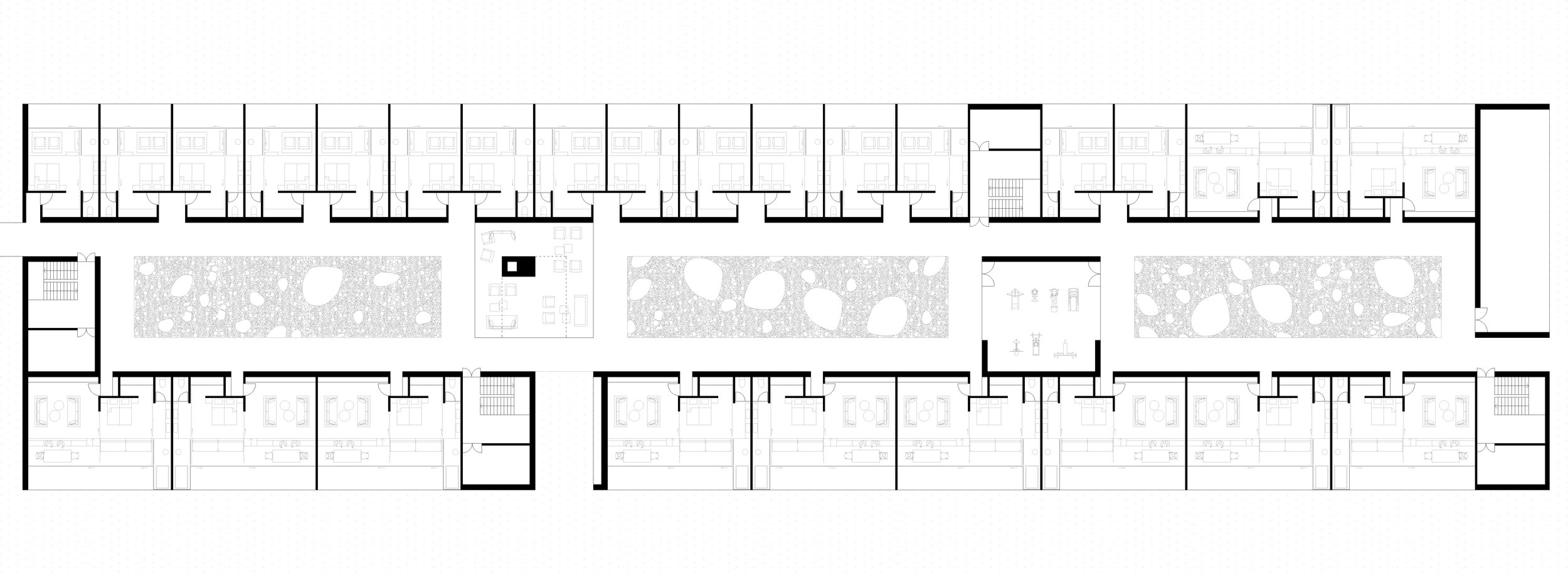 Hotel area floor plan (First Floor)