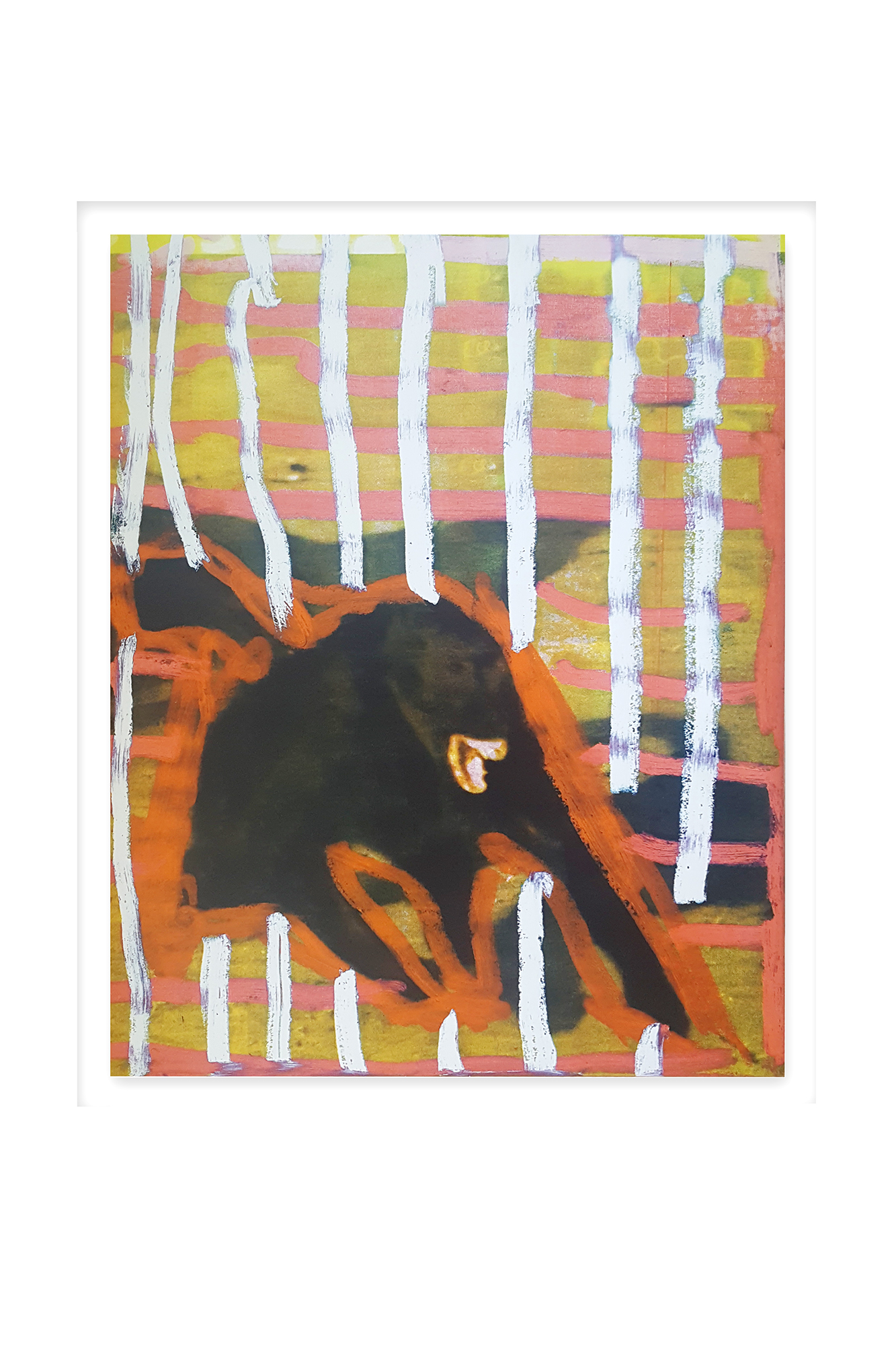 %22Baboon%22 70x118x7 cm, screen print, oil, canvas, 2019_sRGB.jpg