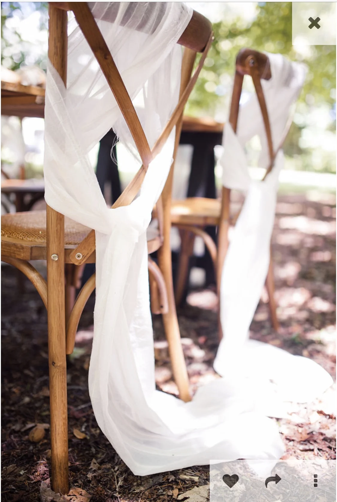 Draping available on request