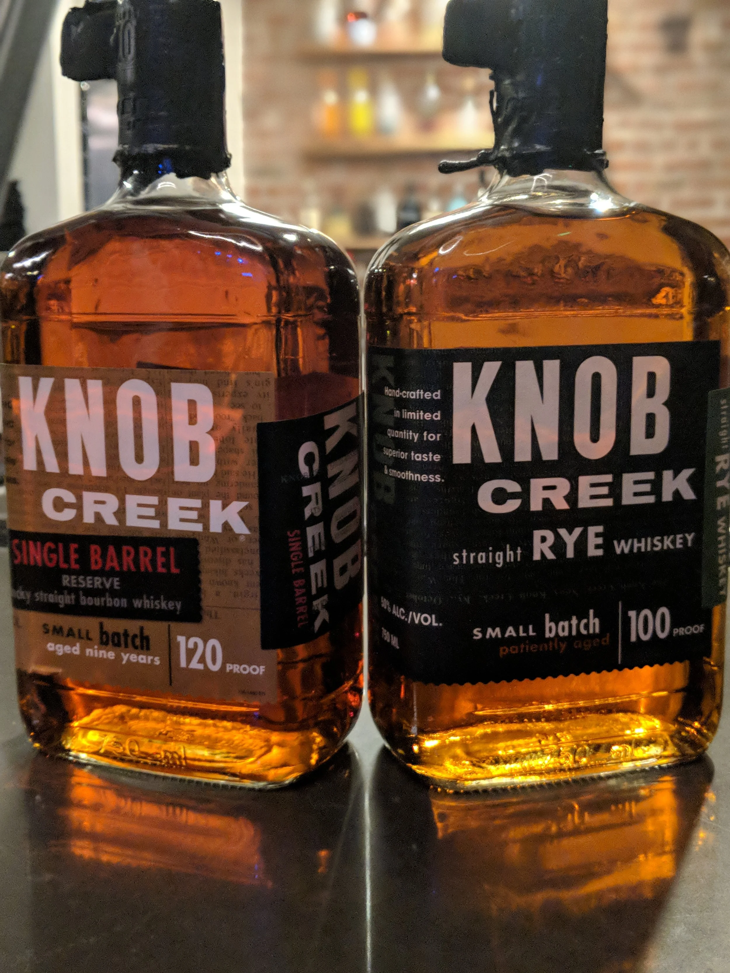 Whisky Business ~ Knob Creed Single Barrel Bourbon VS Knob Creek Straight Rye