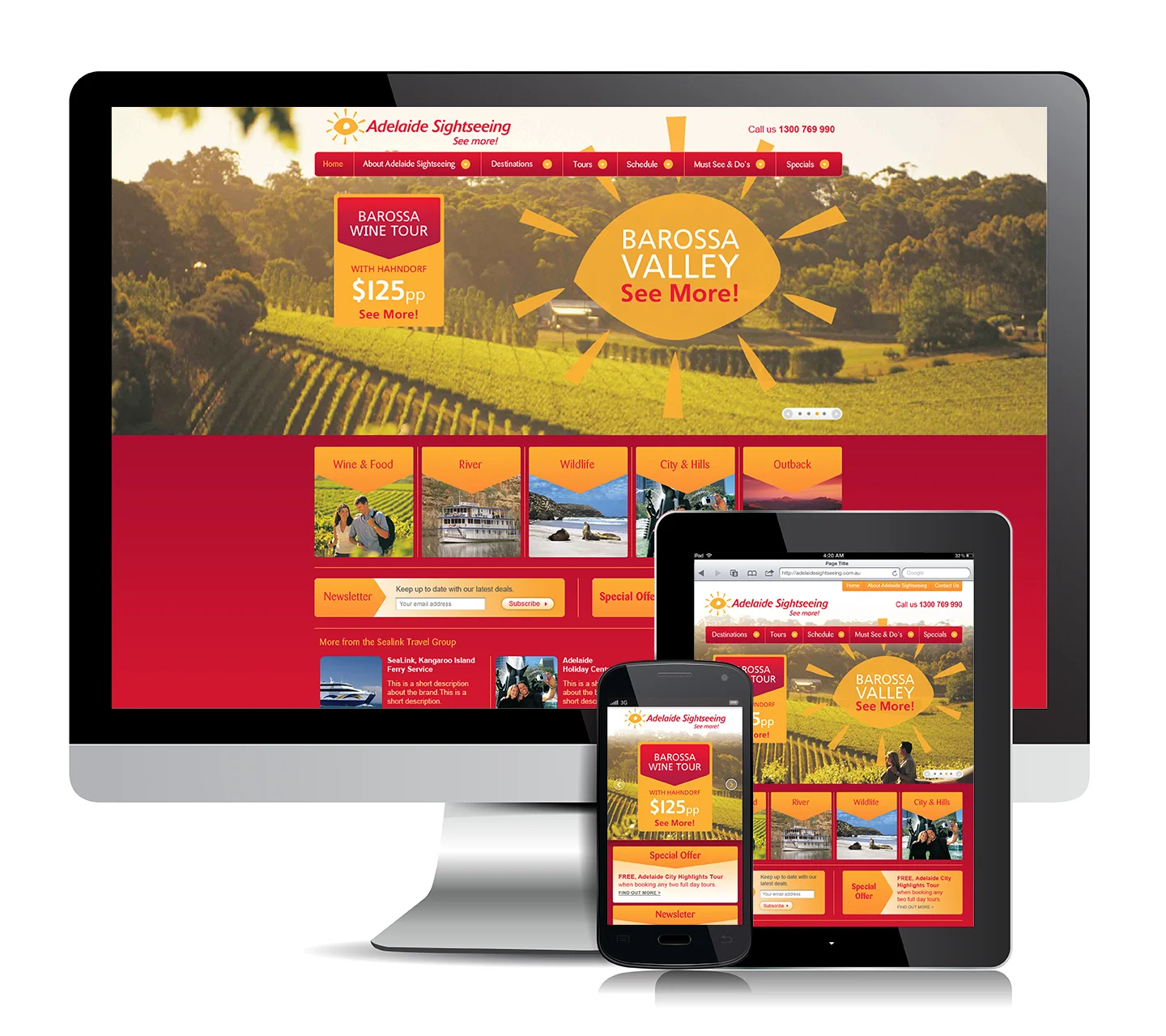 Adelaide Sightseeing Website