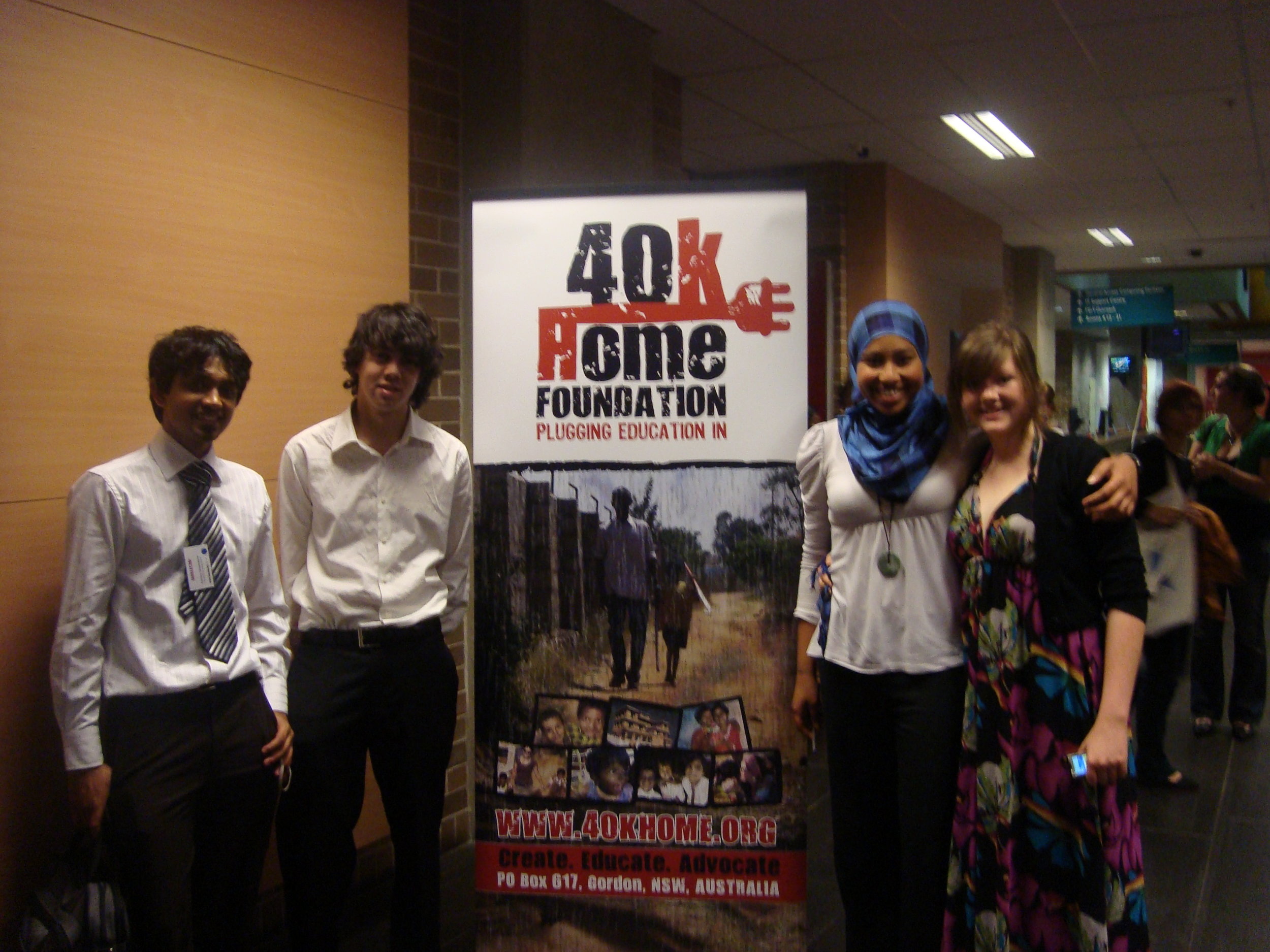First conference we attended as YWB members in 2008