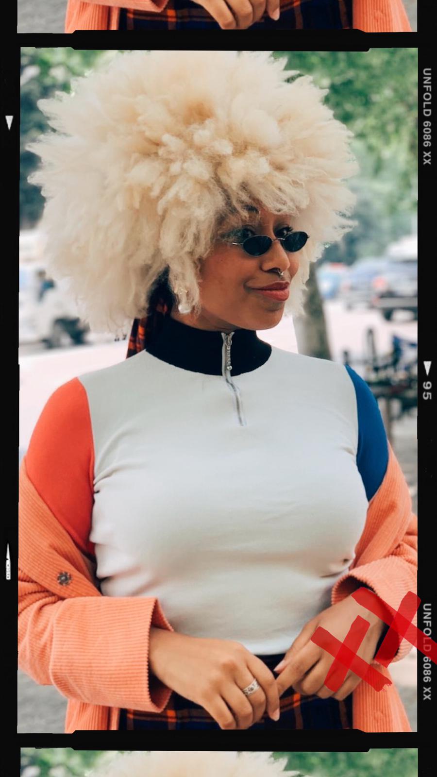 Not my actual hair.