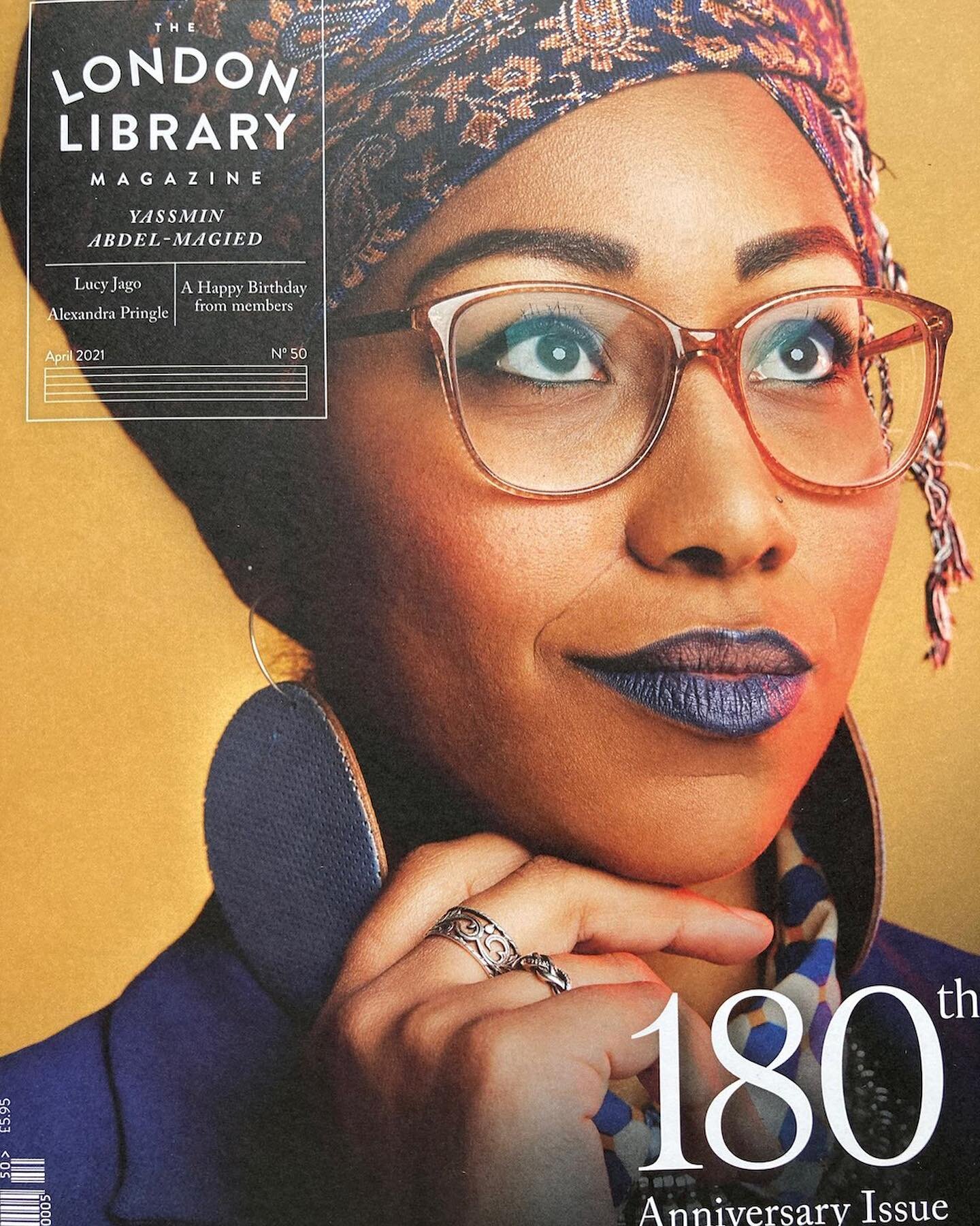 Omg I am actually emosh! 🥺👉🏾👈🏾 Yo gurl is on the front cover of @thelondonlibrary&rsquo;s 180th anniversary edition 😍😍😍😍😍
🌟
I frikin love libraries, and when I discovered the millions of books stacked in a hidden corner in the centre of #L