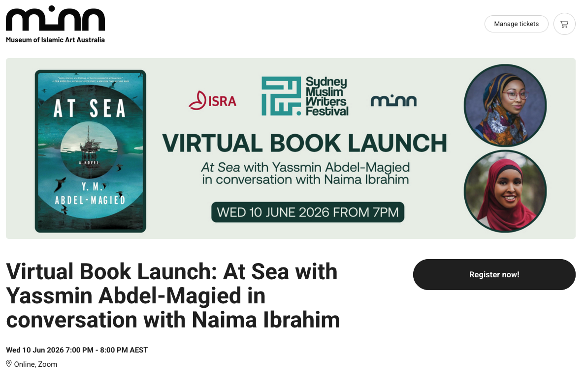 Australia Launch: Sydney Muslim Writers Festival (Online)