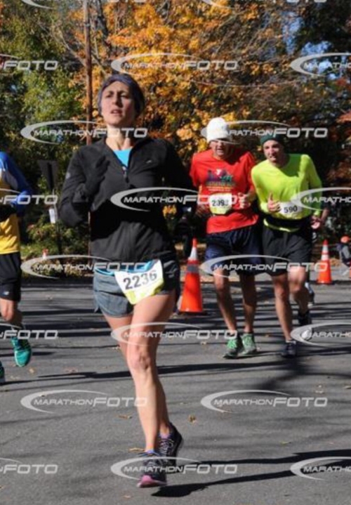Are those Trump cronies behind me?! Photo borrowed from marathonfoto.com