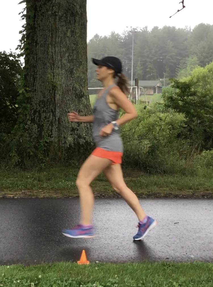 Snap from my running form reel