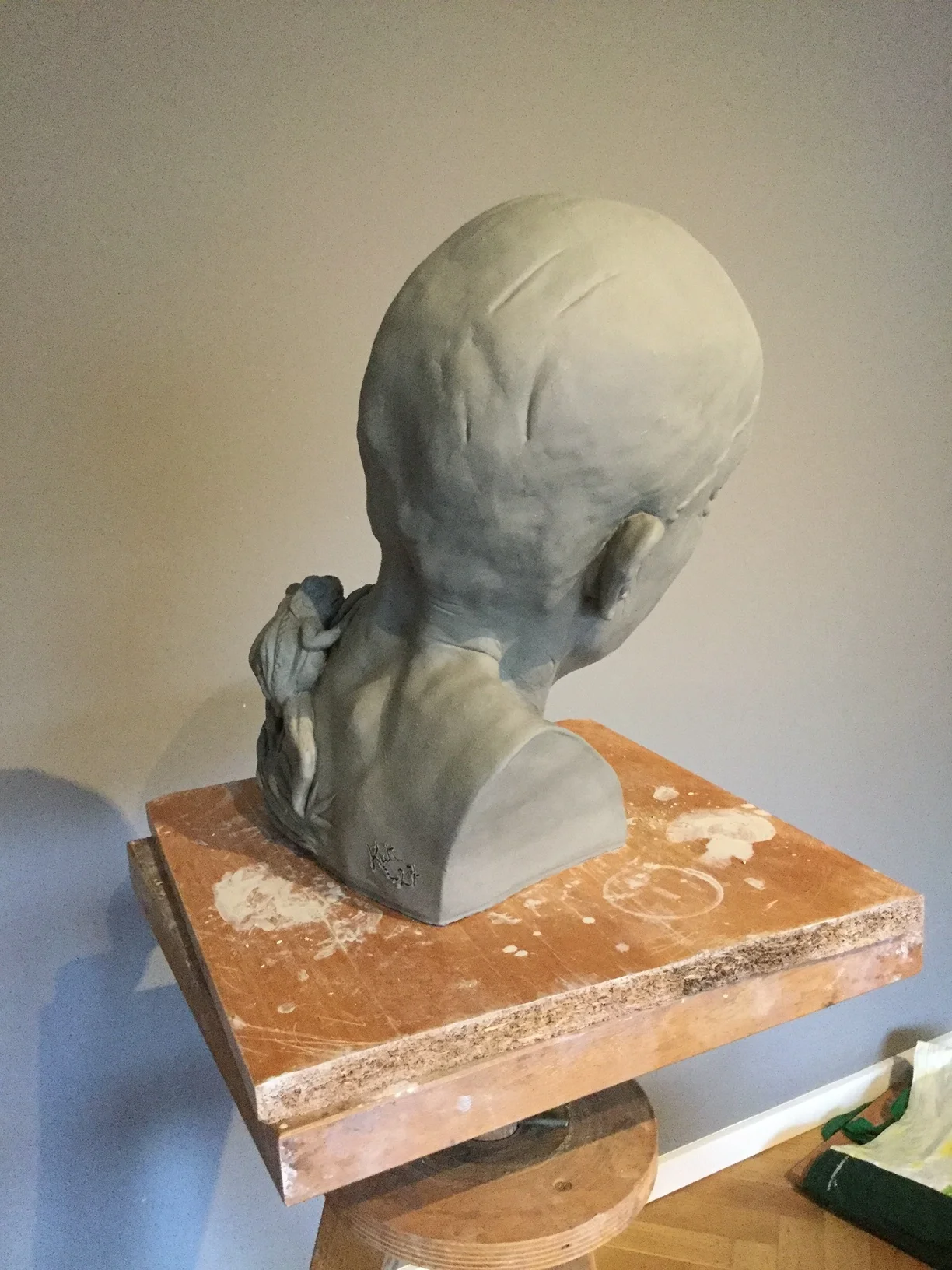 Vodník with Frog: In progress