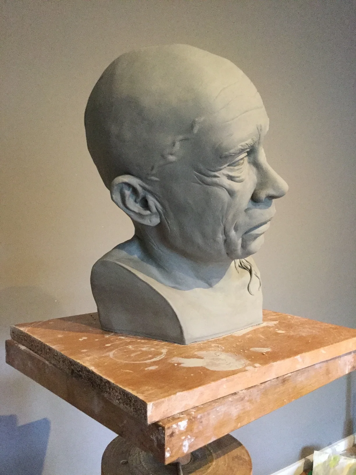 Vodník with Frog: In progress