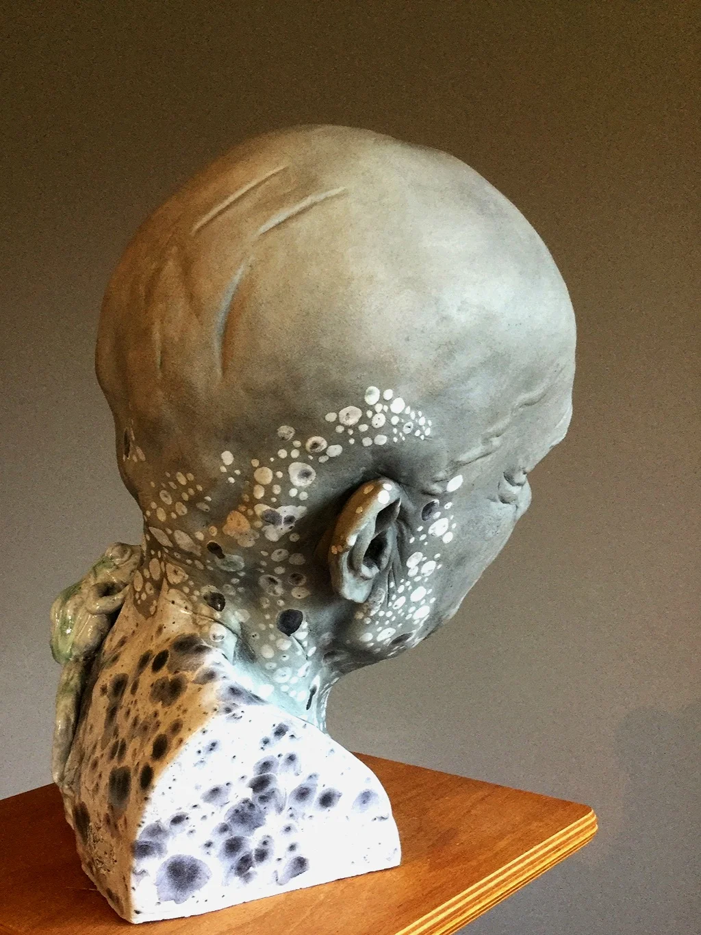 Vodník or Näcken with Frog, Ceramic