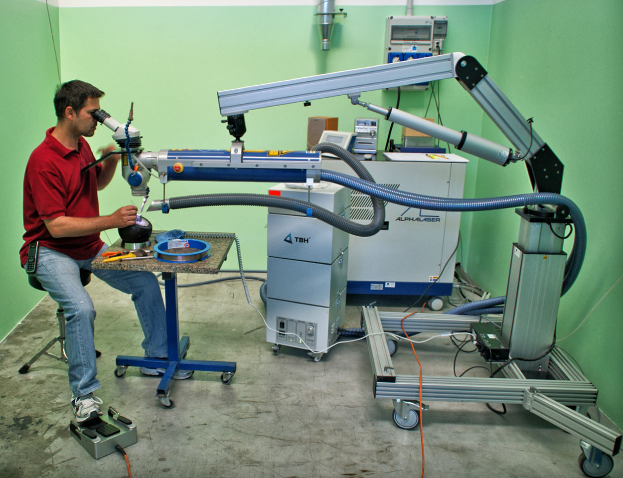 Lavorazione con AL500 - ALPHA LASER