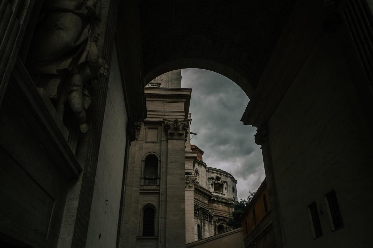 Silver clouds over #thevatican 
2013