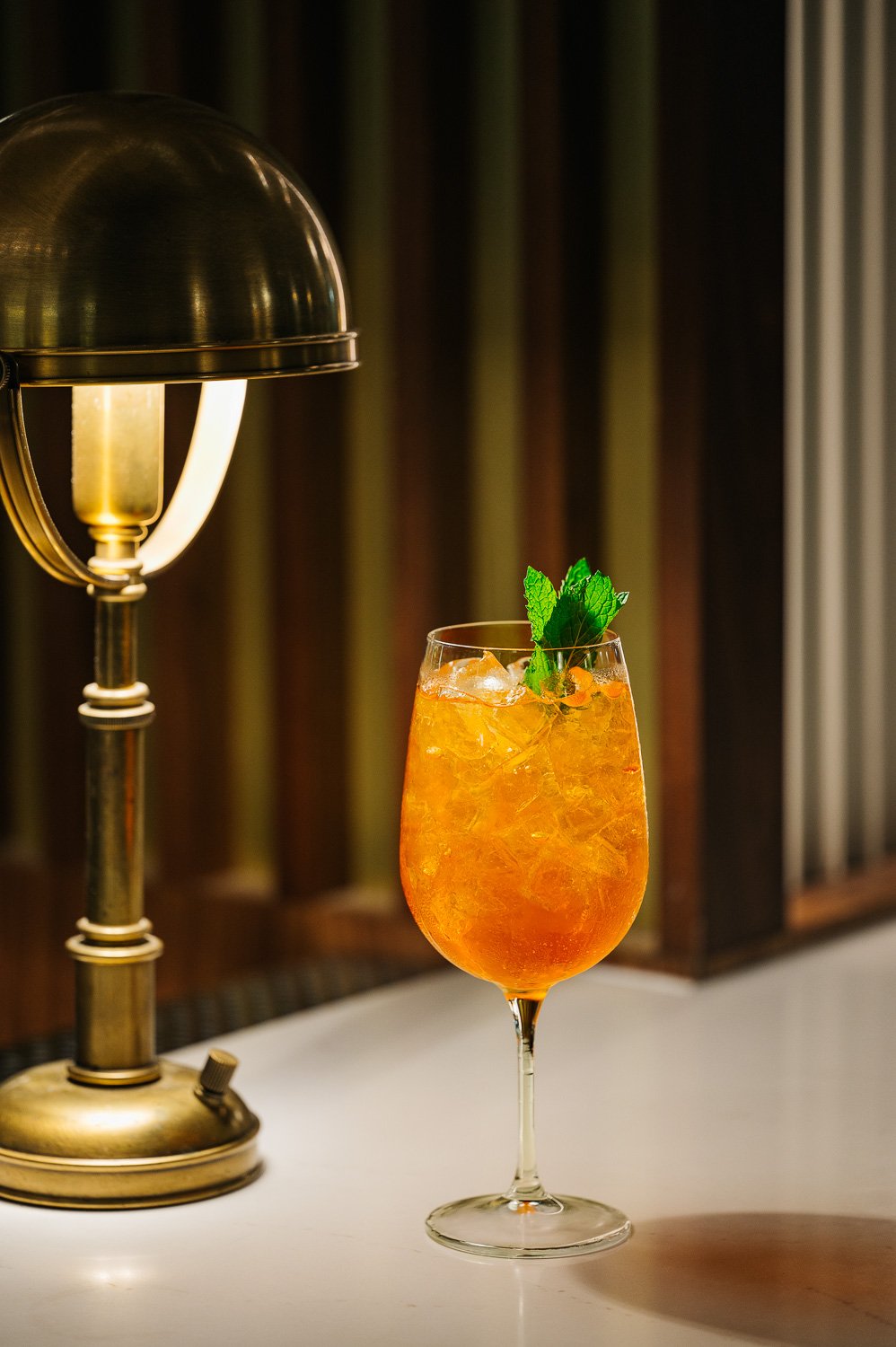 Fall Aperol Spritz - Ted's Bulletin