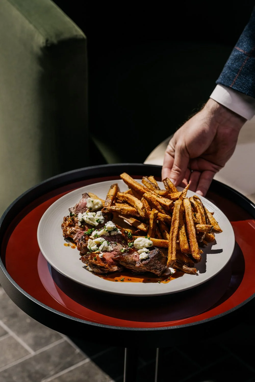 Steak Frites - A.Lounge AKA Hotel Alexandria