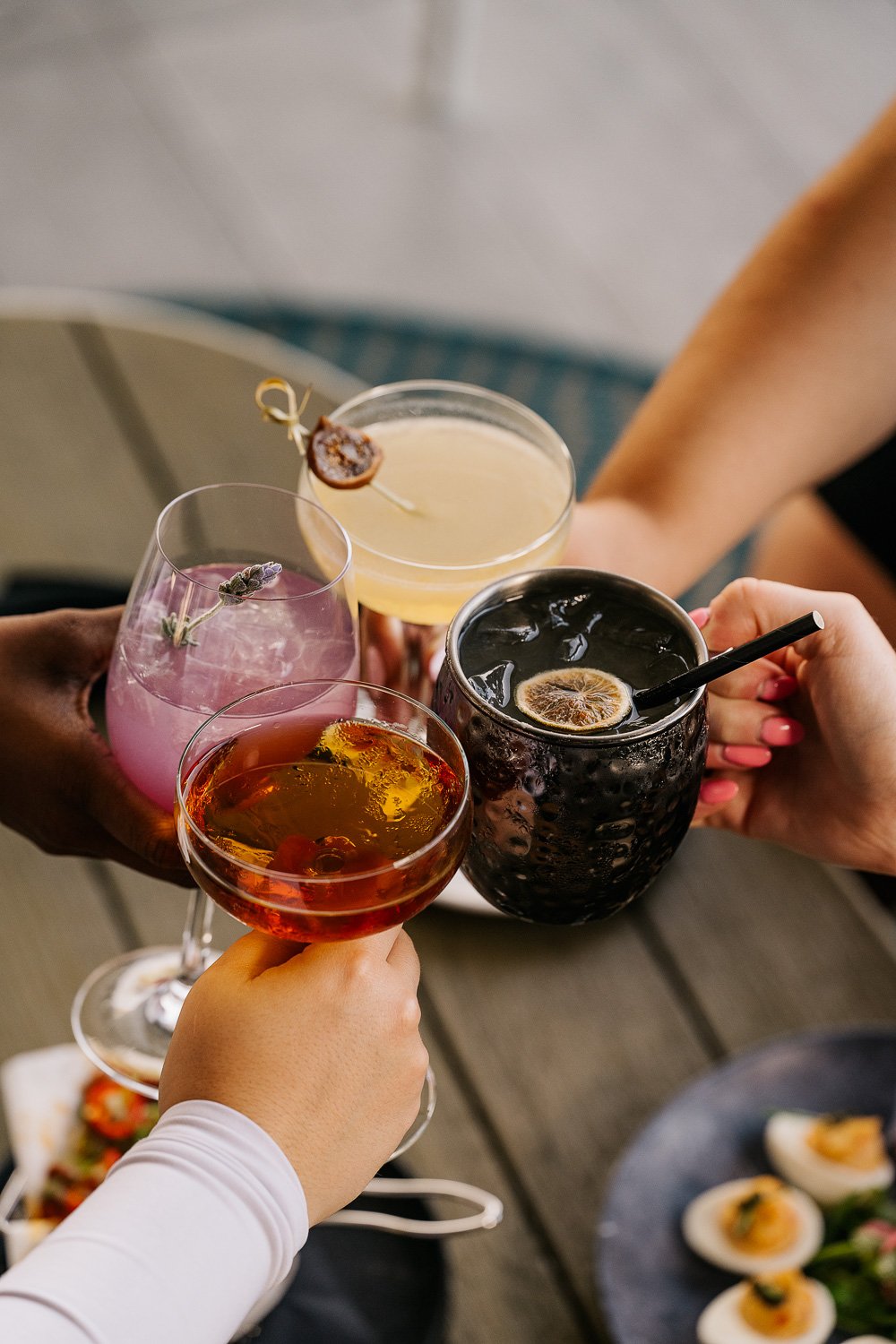Friends Toasting - Smoke & Mirrors