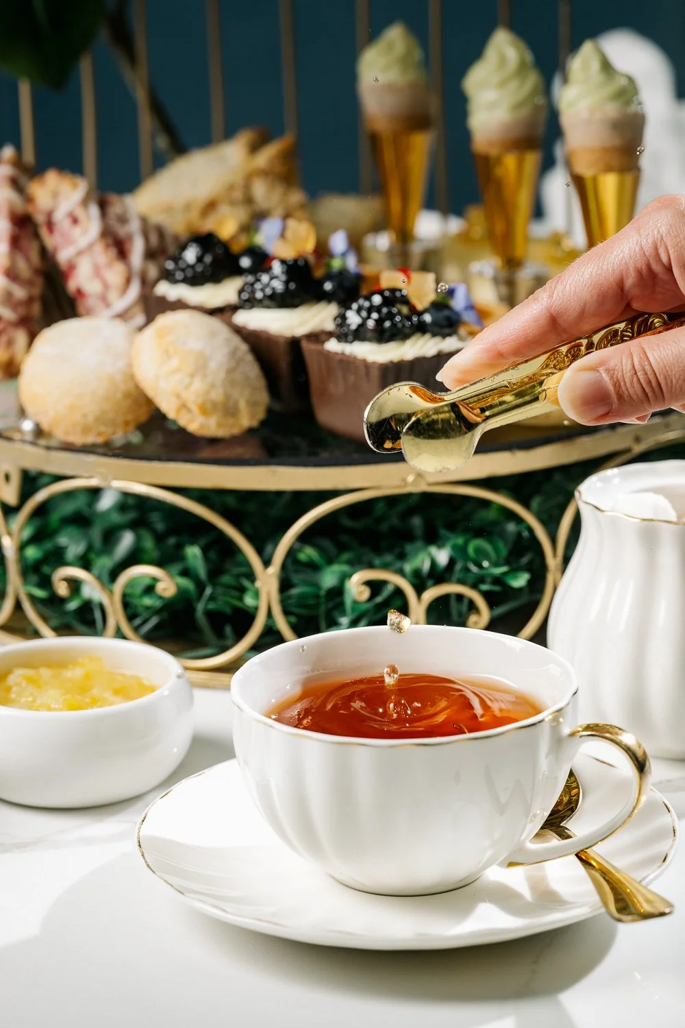 Sugar Drop In Tea - Peacock Alley, Waldorf Astoria, Washington, DC