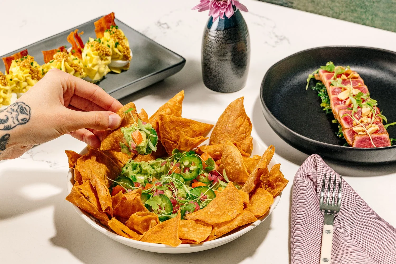 Guacamole & House Made Tortilla Chips - Ted's Bulletin